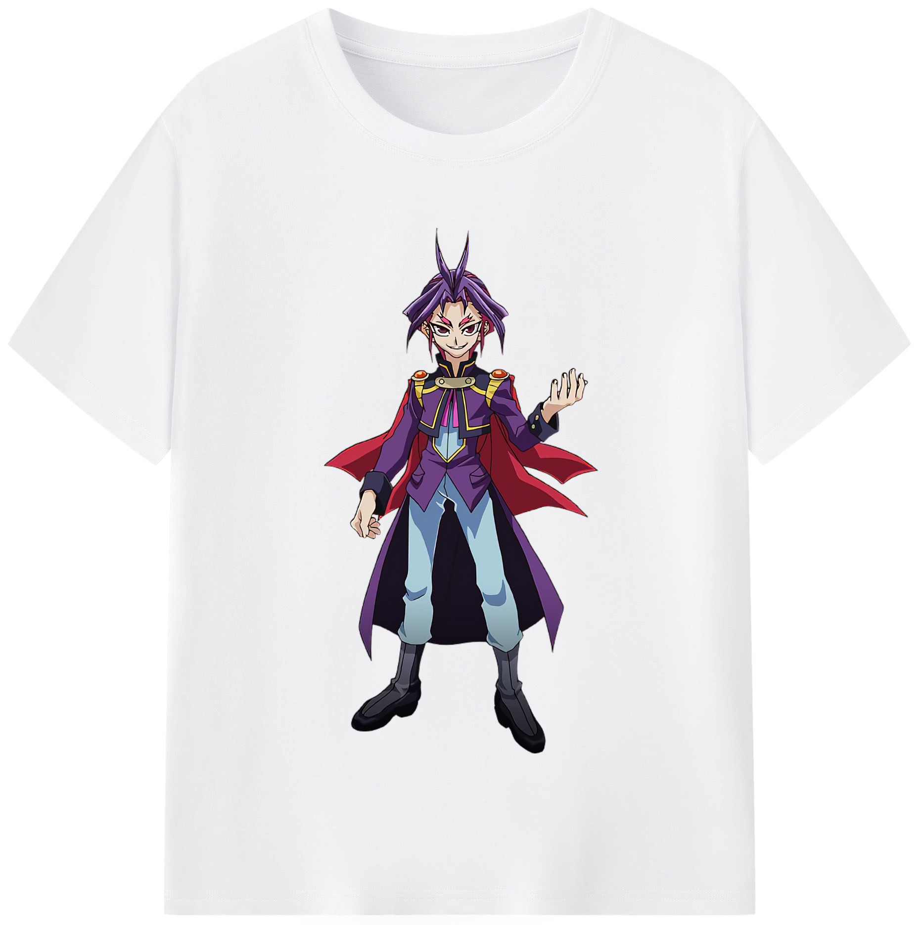 （画像用） 遊☆戯☆王 Yu-Gi-Oh! 綿100％半袖Tシャツ（フロントプリント）