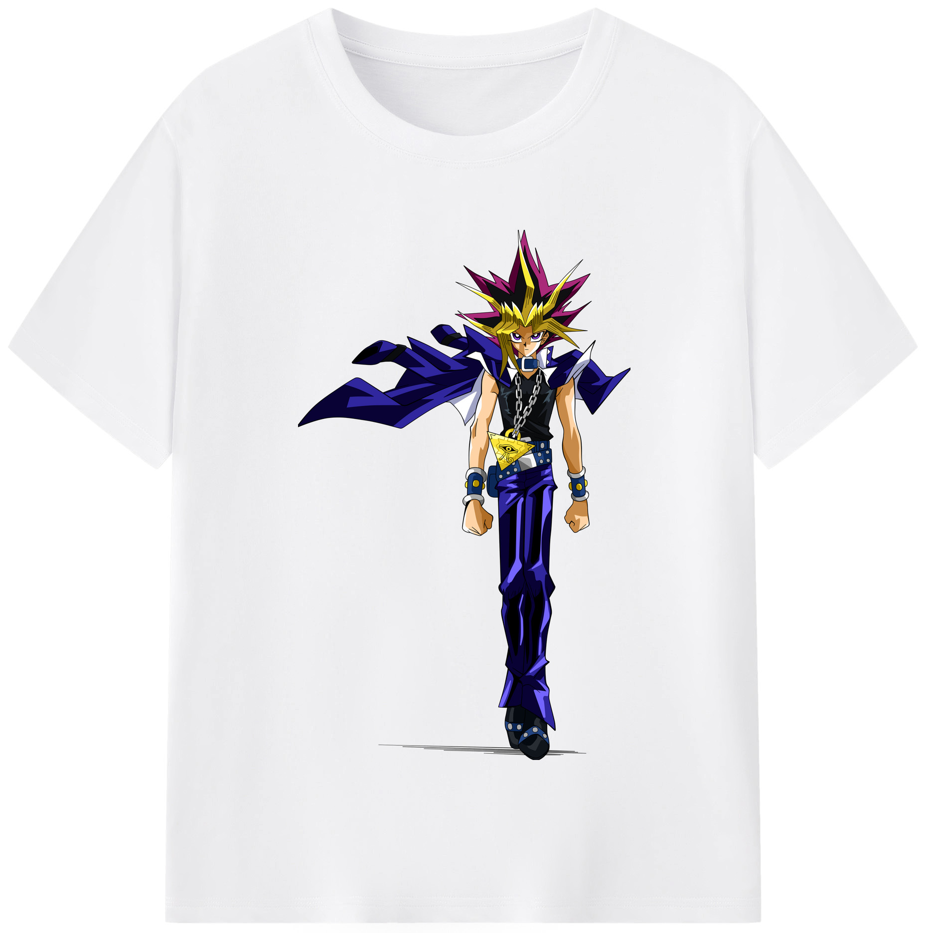 （画像用） 遊☆戯☆王 Yu-Gi-Oh! 綿100％半袖Tシャツ（フロントプリント）