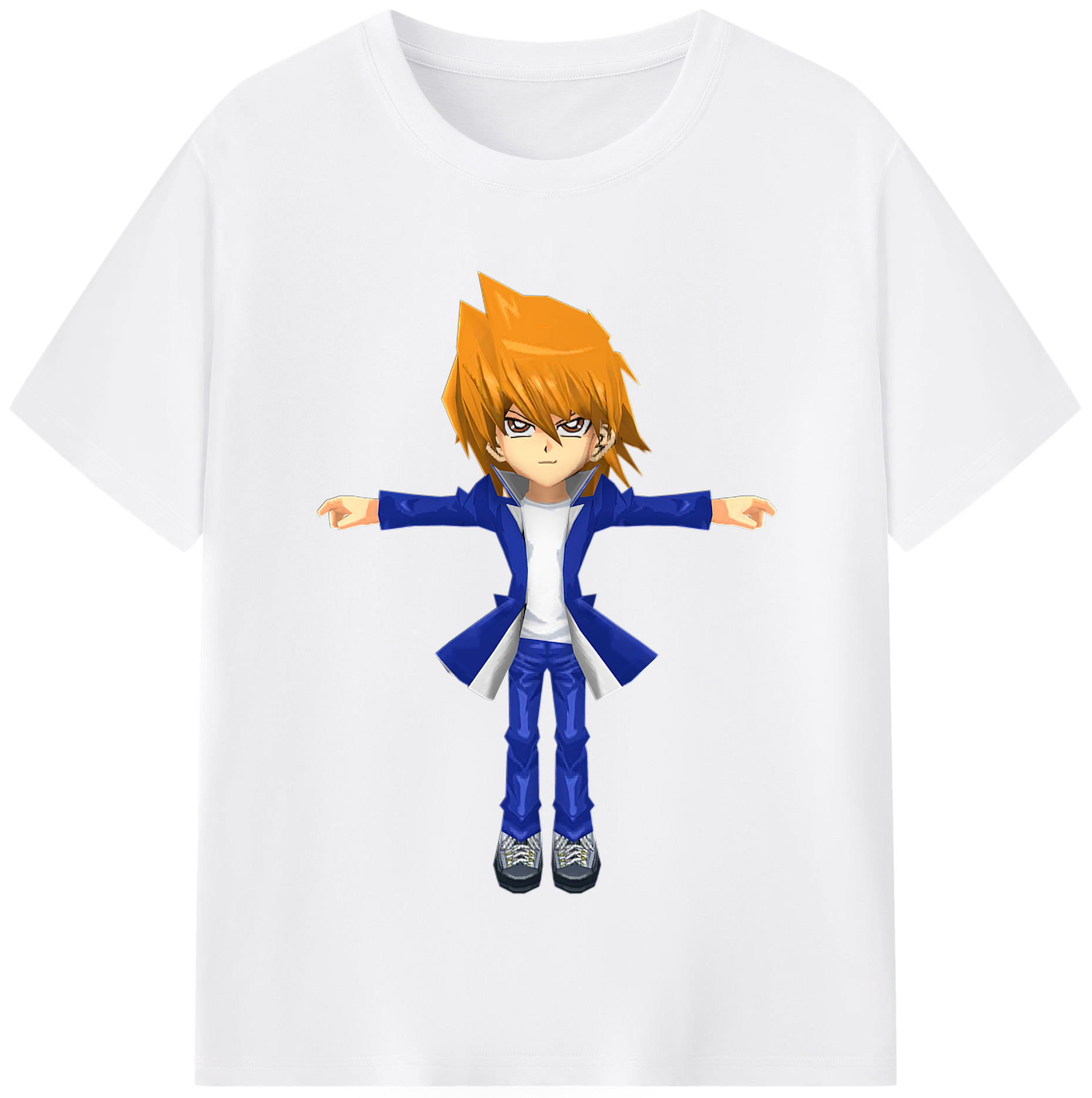 （画像用） 遊☆戯☆王 Yu-Gi-Oh! 綿100％半袖Tシャツ（フロントプリント）