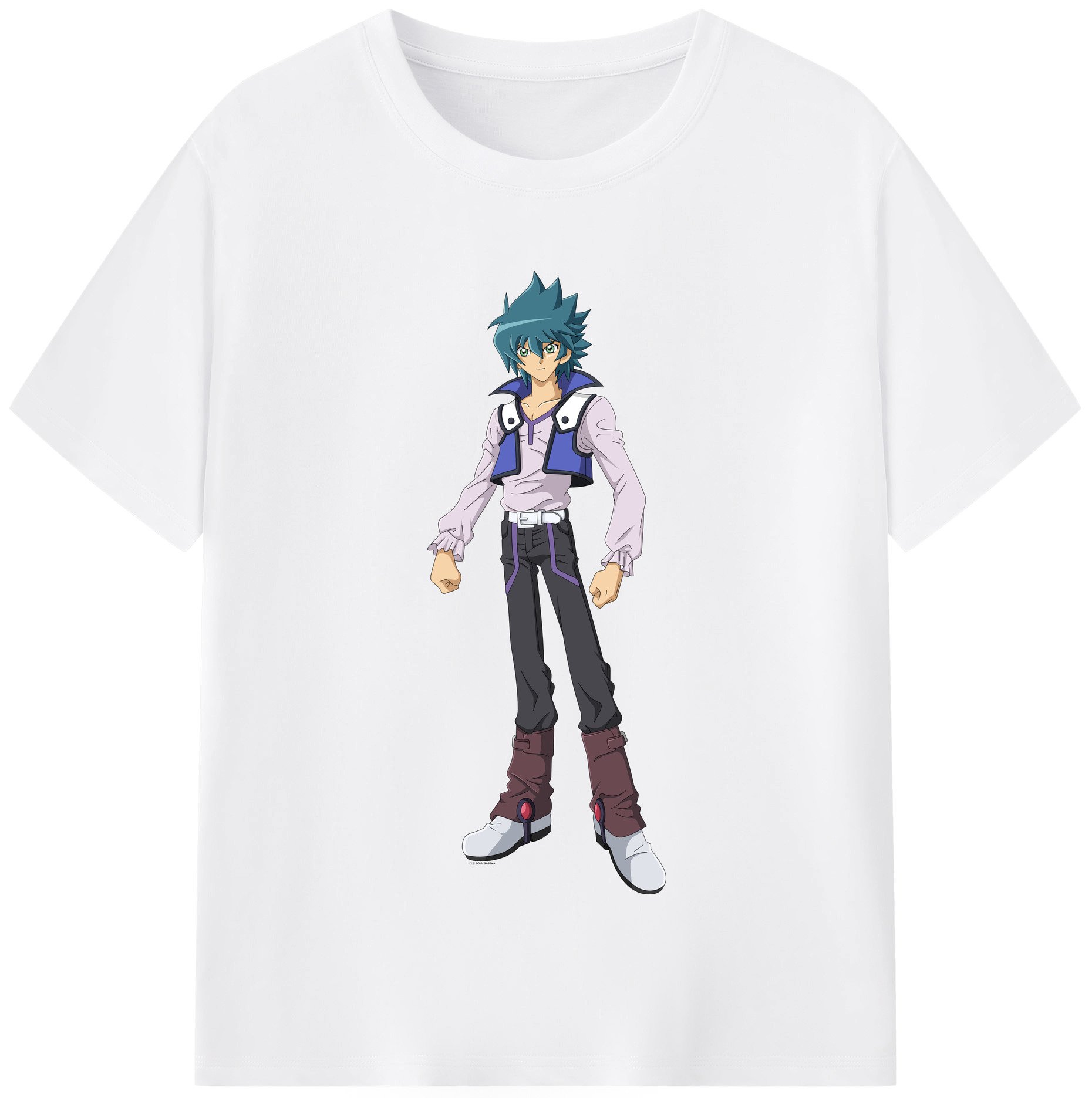（画像用） 遊☆戯☆王 Yu-Gi-Oh! 綿100％半袖Tシャツ（フロントプリント）
