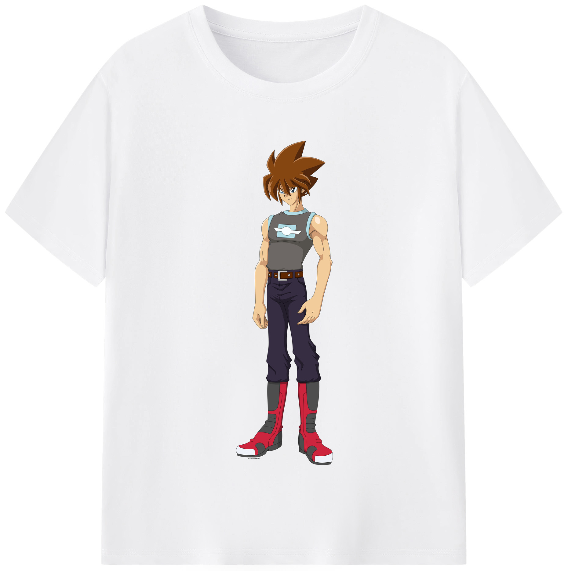 （画像用） 遊☆戯☆王 Yu-Gi-Oh! 綿100％半袖Tシャツ（フロントプリント）