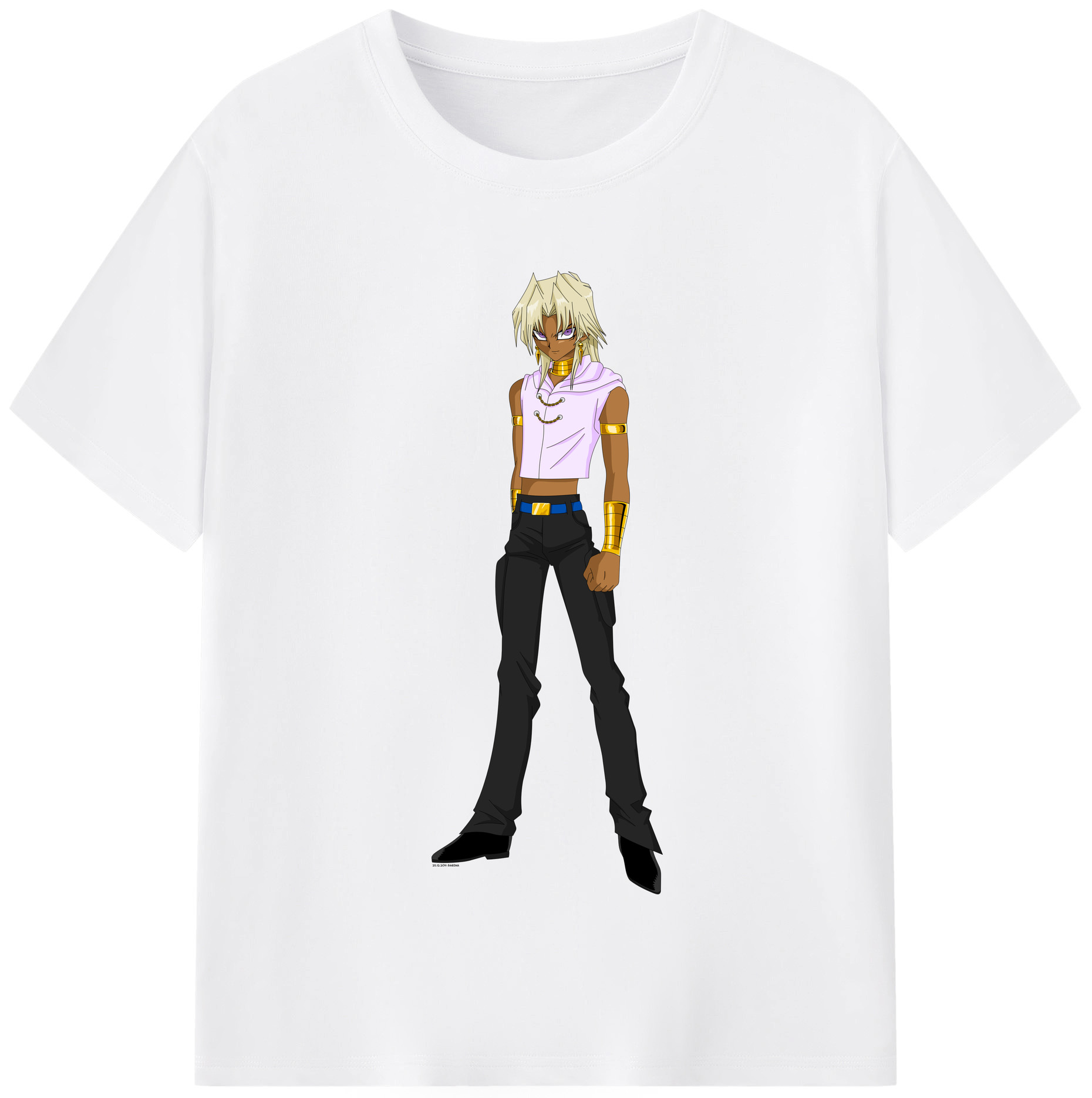 （画像用） 遊☆戯☆王 Yu-Gi-Oh! 綿100％半袖Tシャツ（フロントプリント）