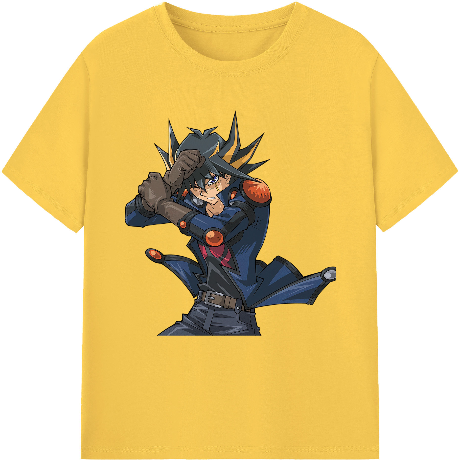 （画像用） 遊☆戯☆王 Yu-Gi-Oh! 綿100％半袖Tシャツ（フロントプリント）