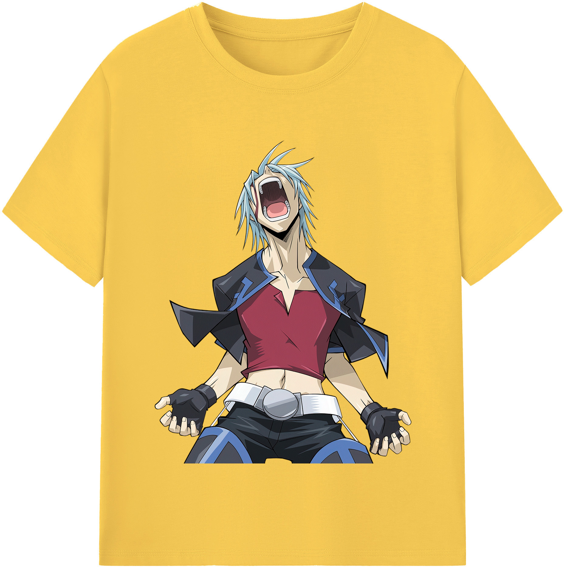 （画像用） 遊☆戯☆王 Yu-Gi-Oh! 綿100％半袖Tシャツ（フロントプリント）