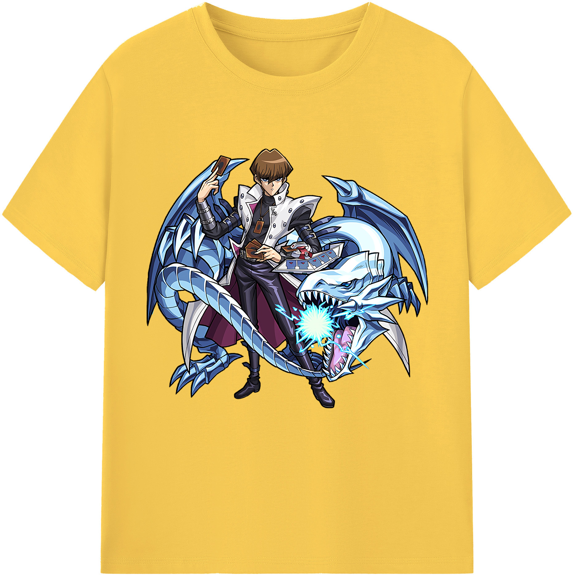 （画像用） 遊☆戯☆王 Yu-Gi-Oh! 綿100％半袖Tシャツ（フロントプリント）