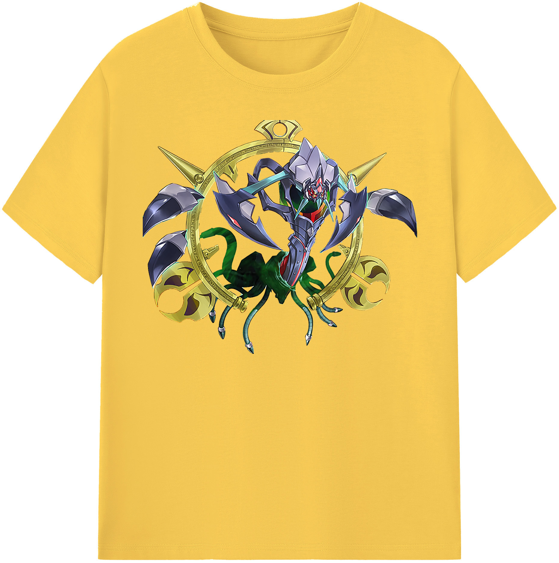 （画像用） 遊☆戯☆王 Yu-Gi-Oh! 綿100％半袖Tシャツ（フロントプリント）