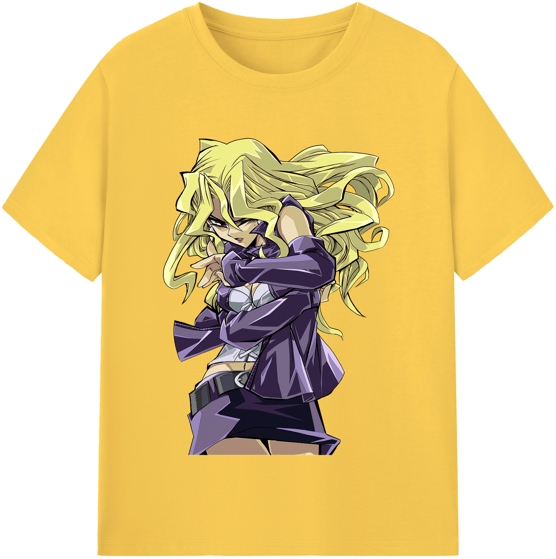 （画像用） 遊☆戯☆王 Yu-Gi-Oh! 綿100％半袖Tシャツ（フロントプリント）