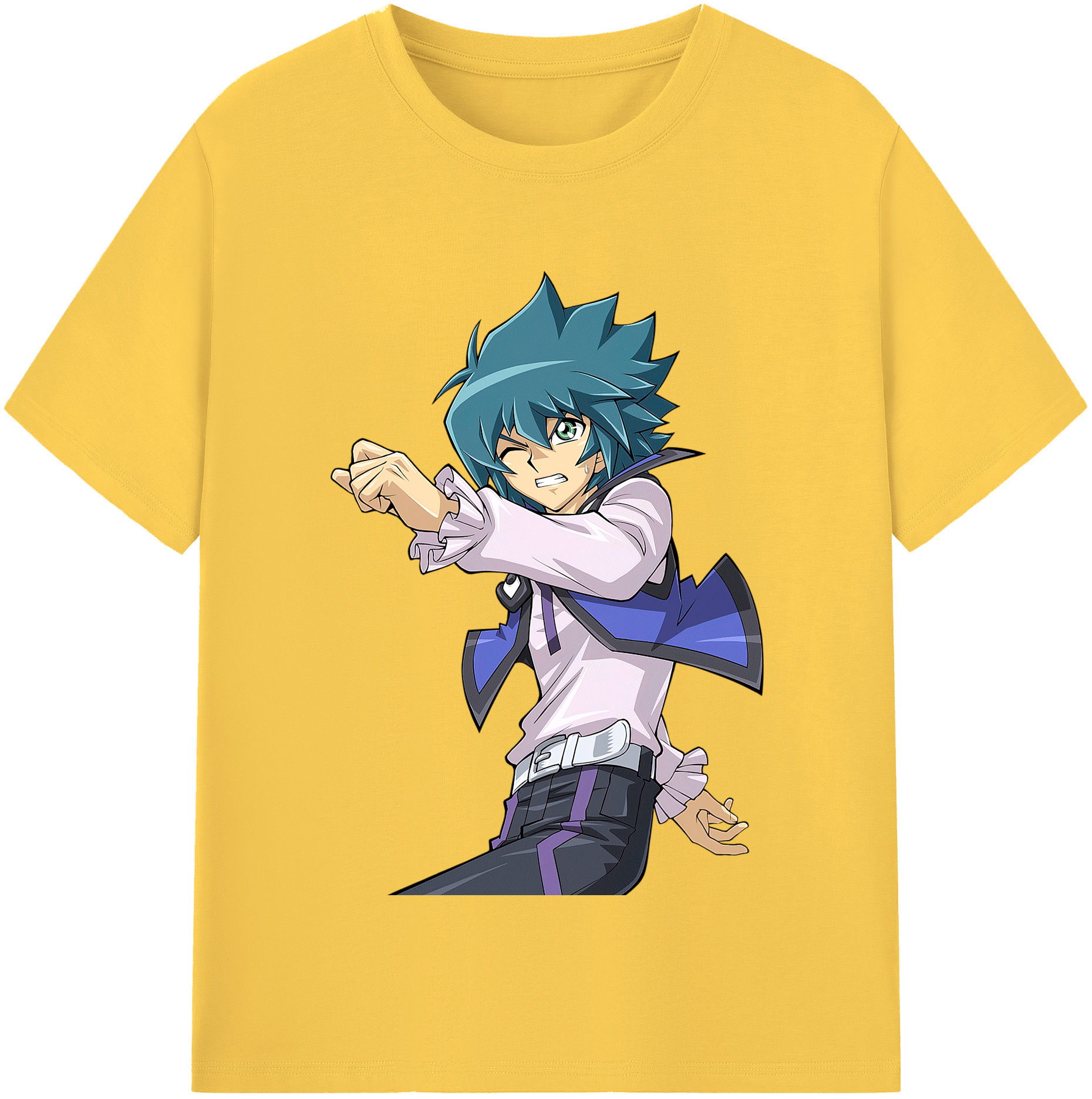 （画像用） 遊☆戯☆王 Yu-Gi-Oh! 綿100％半袖Tシャツ（フロントプリント）