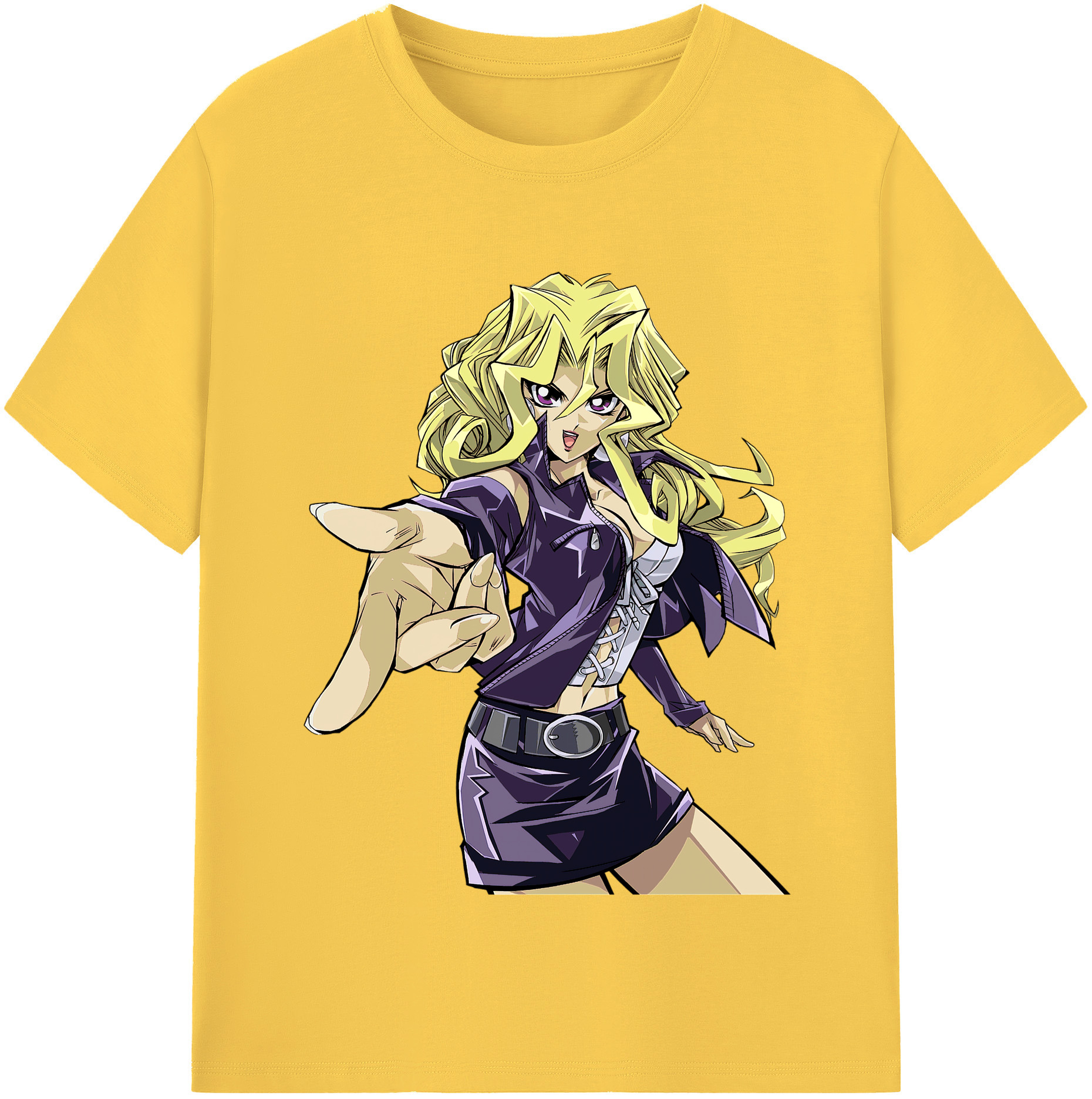 （画像用） 遊☆戯☆王 Yu-Gi-Oh! 綿100％半袖Tシャツ（フロントプリント）