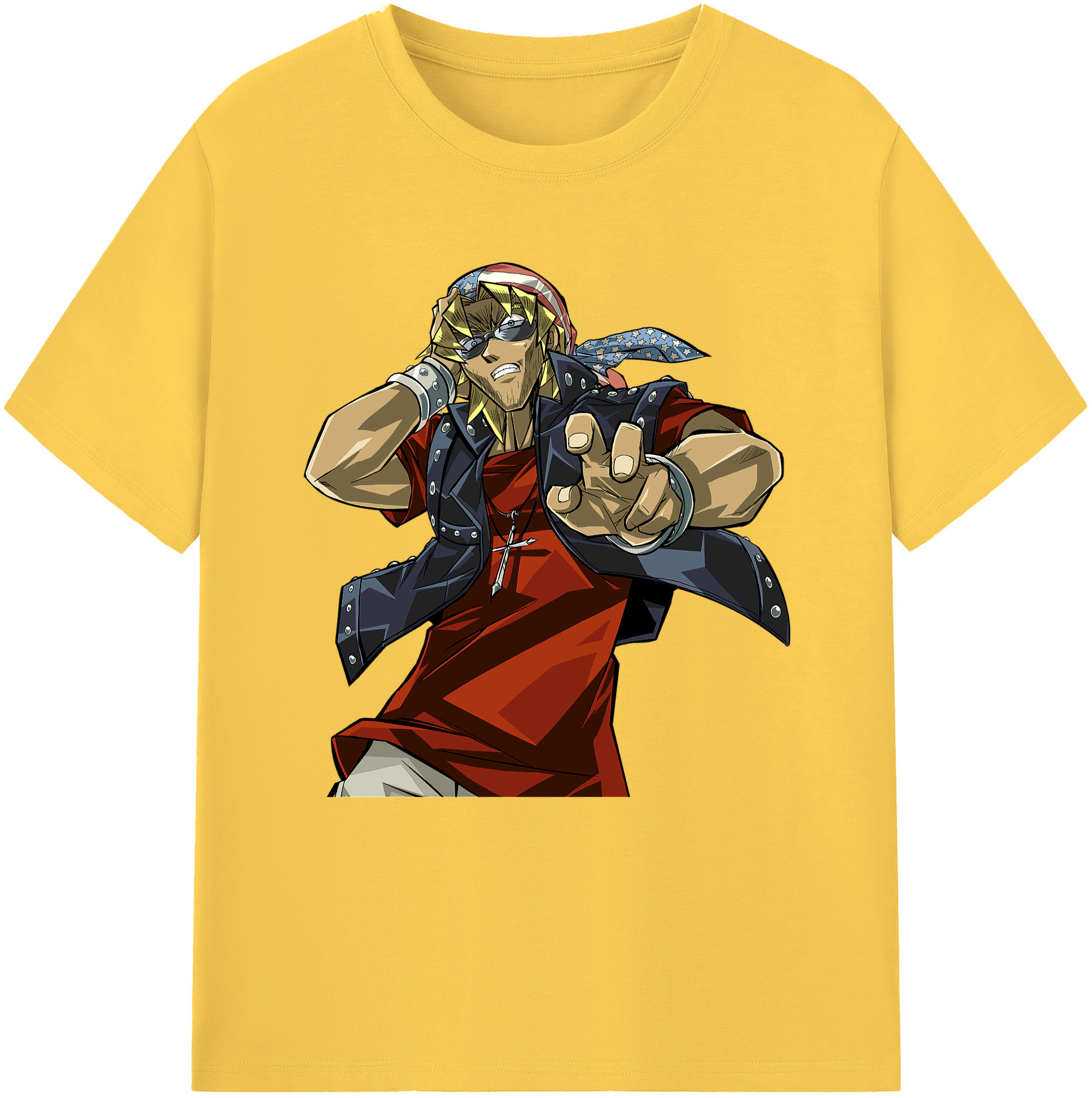 （画像用） 遊☆戯☆王 Yu-Gi-Oh! 綿100％半袖Tシャツ（フロントプリント）