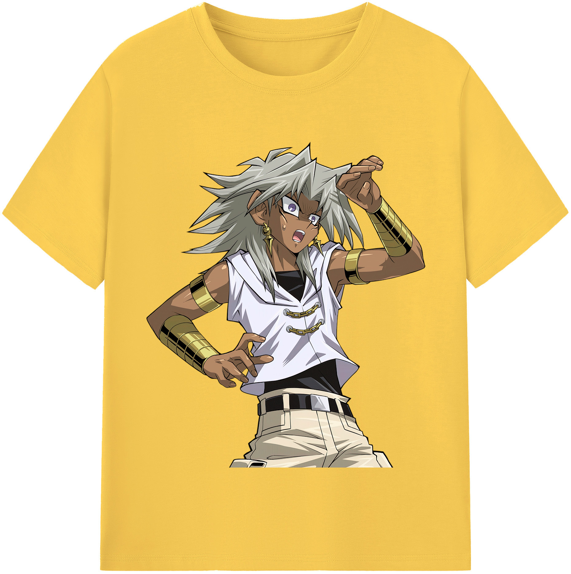 （画像用） 遊☆戯☆王 Yu-Gi-Oh! 綿100％半袖Tシャツ（フロントプリント）