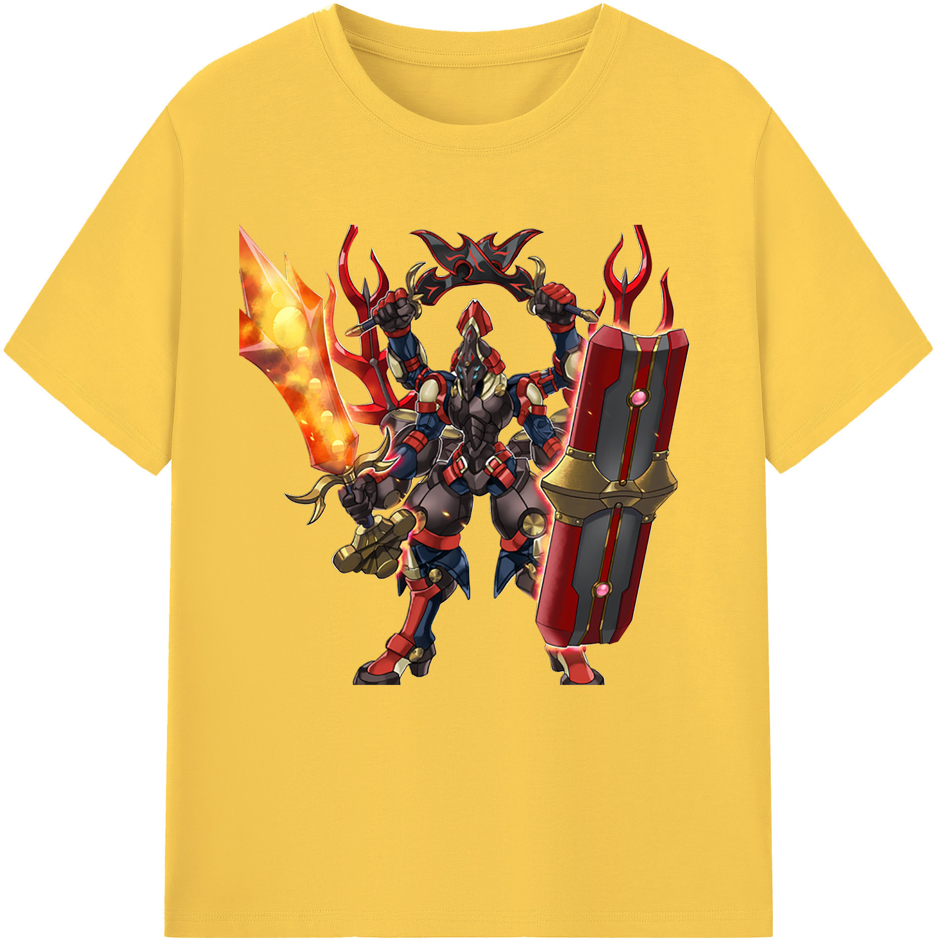 （画像用） 遊☆戯☆王 Yu-Gi-Oh! 綿100％半袖Tシャツ（フロントプリント）