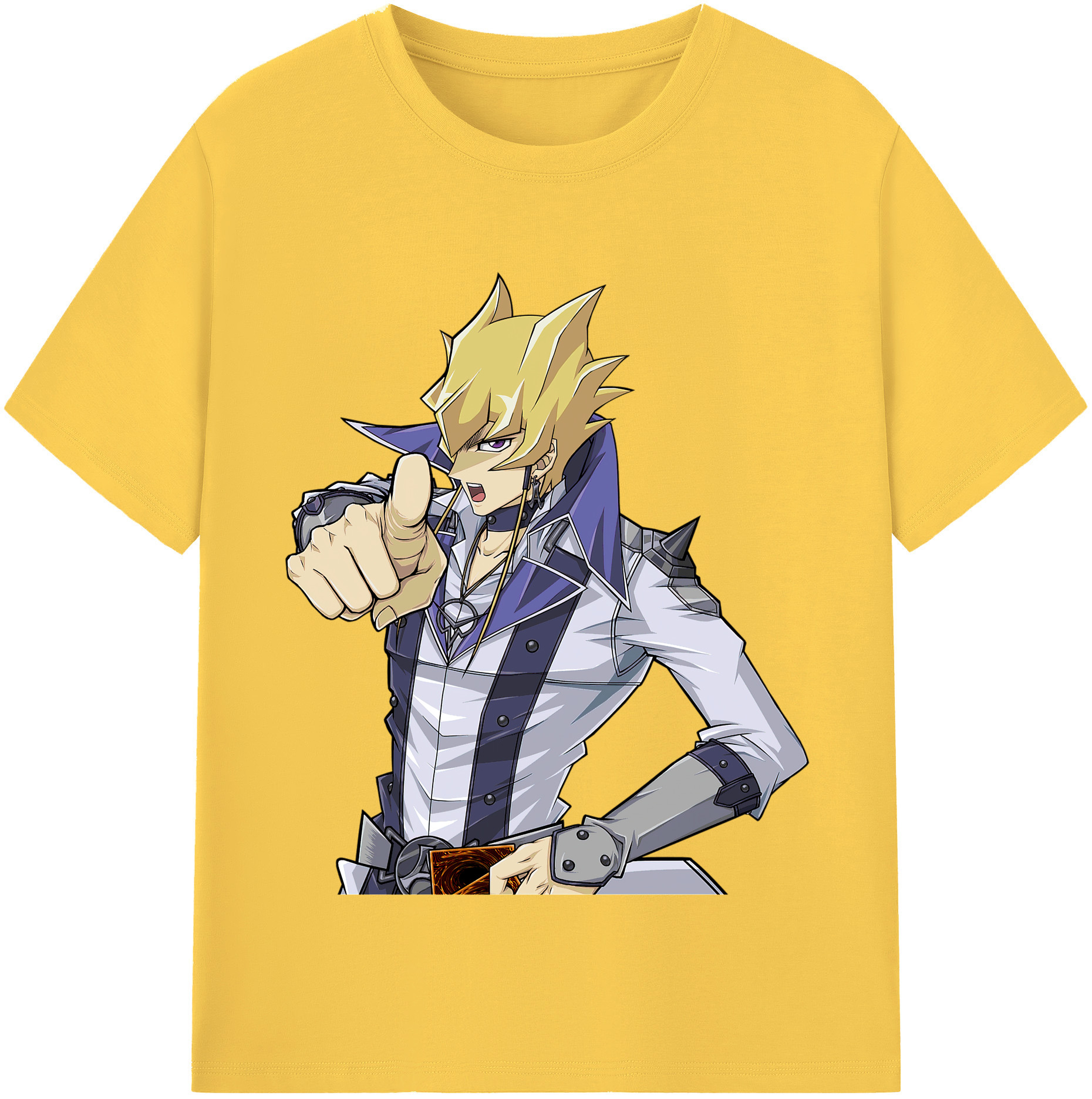 （画像用） 遊☆戯☆王 Yu-Gi-Oh! 綿100％半袖Tシャツ（フロントプリント）