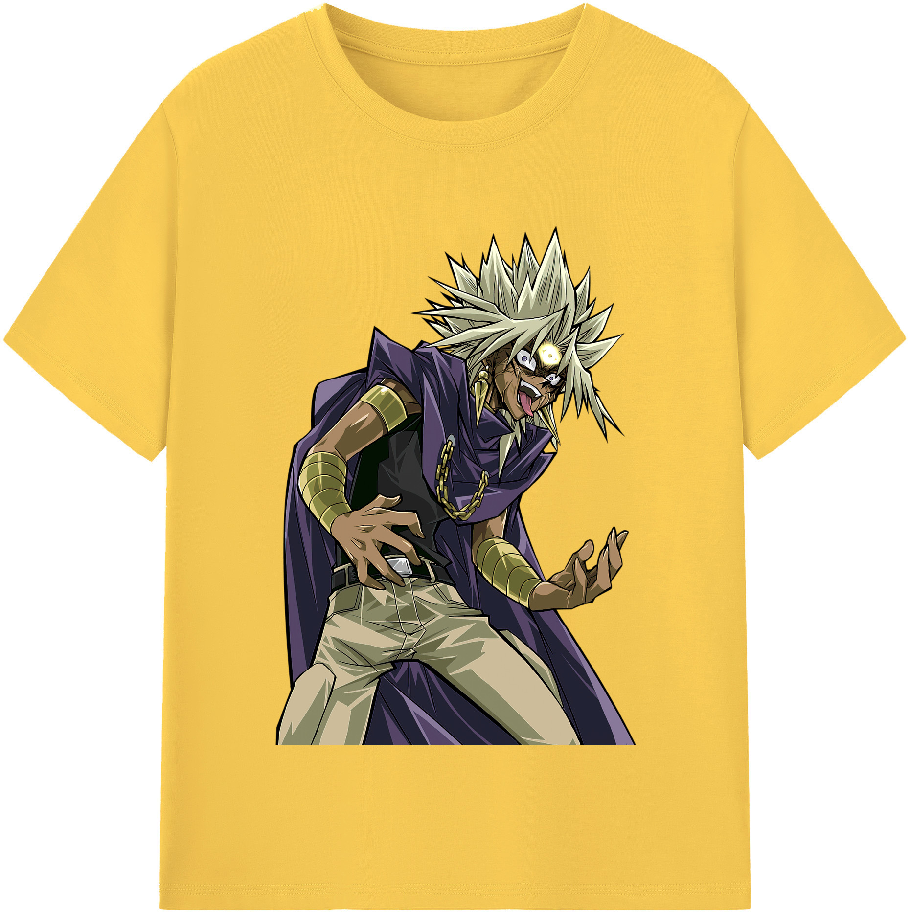 （画像用） 遊☆戯☆王 Yu-Gi-Oh! 綿100％半袖Tシャツ（フロントプリント）