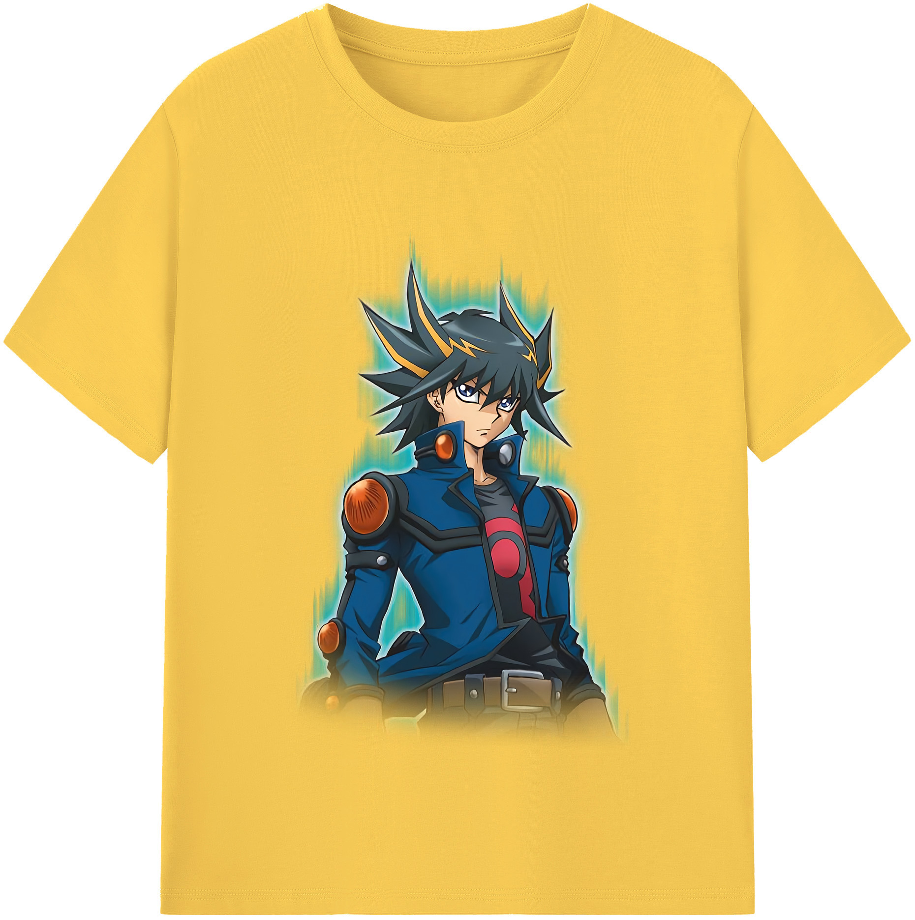 （画像用） 遊☆戯☆王 Yu-Gi-Oh! 綿100％半袖Tシャツ（フロントプリント）