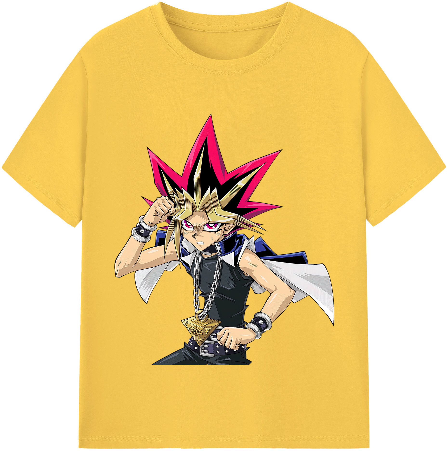（画像用） 遊☆戯☆王 Yu-Gi-Oh! 綿100％半袖Tシャツ（フロントプリント）