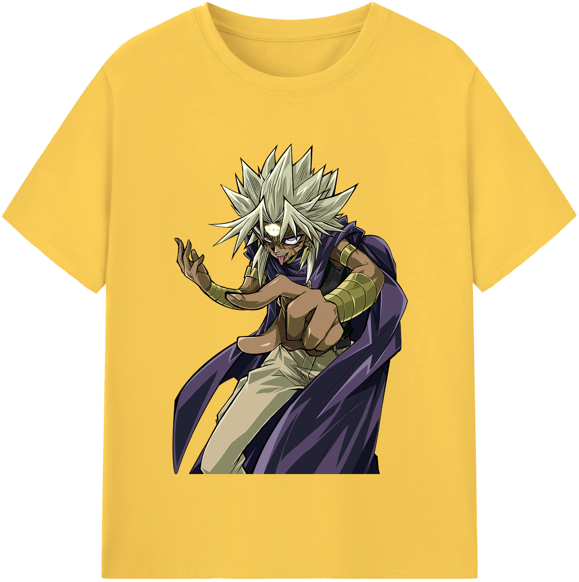 （画像用） 遊☆戯☆王 Yu-Gi-Oh! 綿100％半袖Tシャツ（フロントプリント）