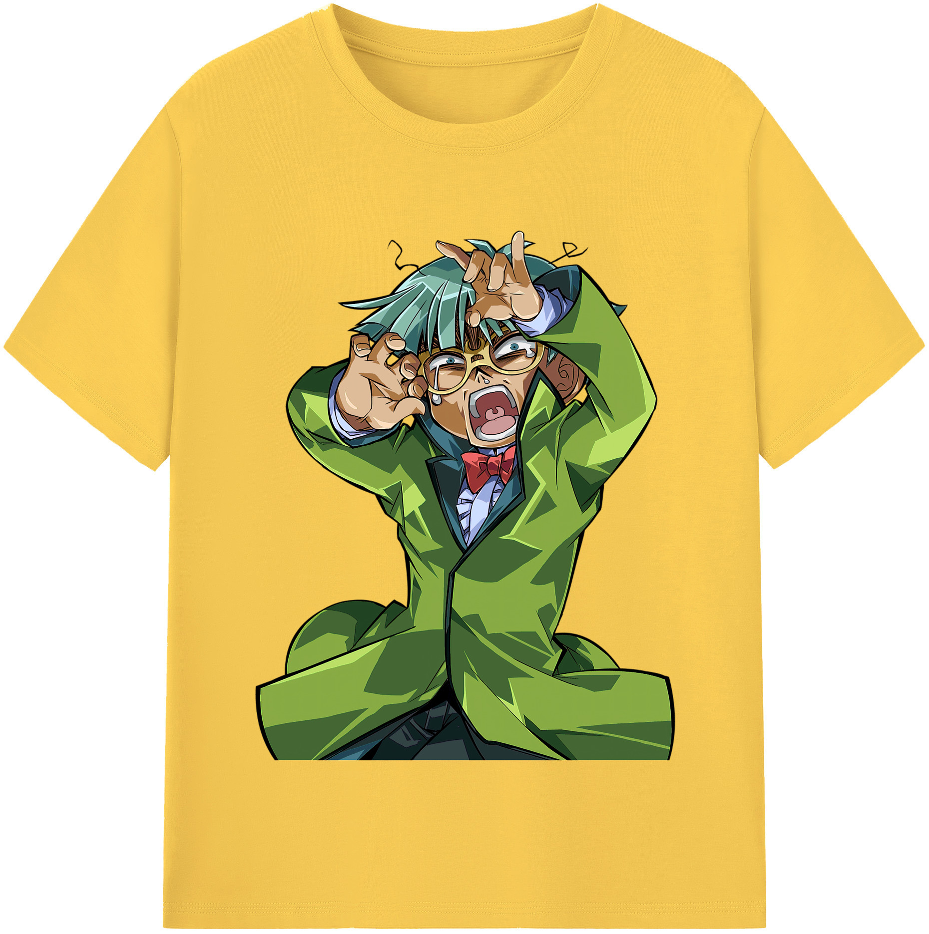 （画像用） 遊☆戯☆王 Yu-Gi-Oh! 綿100％半袖Tシャツ（フロントプリント）