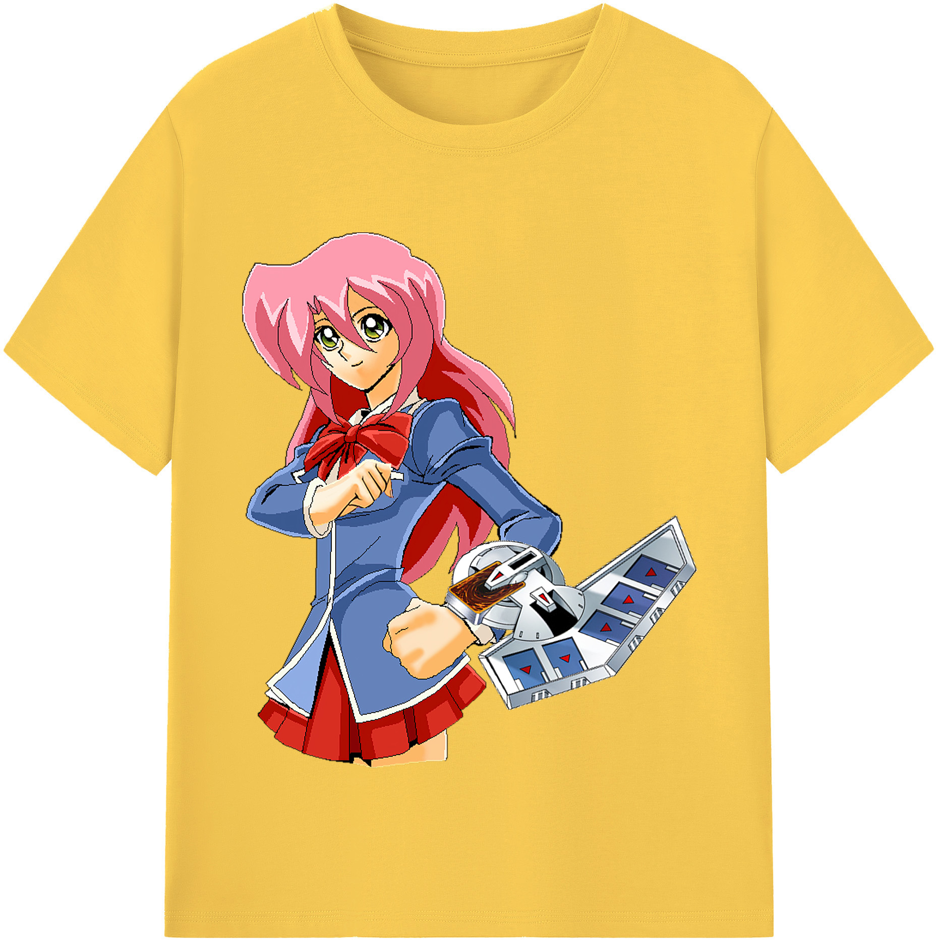（画像用） 遊☆戯☆王 Yu-Gi-Oh! 綿100％半袖Tシャツ（フロントプリント）