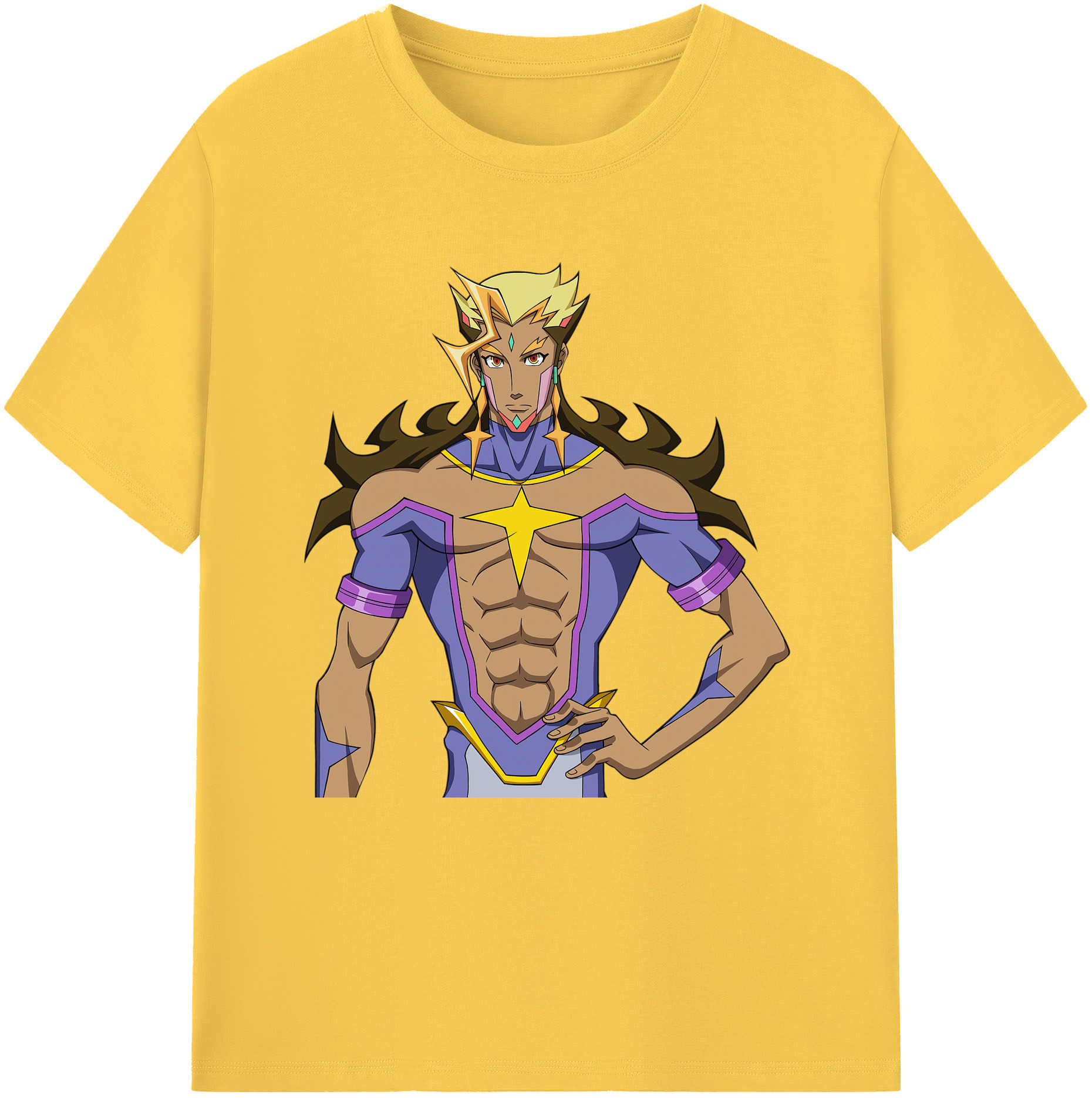 （画像用） 遊☆戯☆王 Yu-Gi-Oh! 綿100％半袖Tシャツ（フロントプリント）