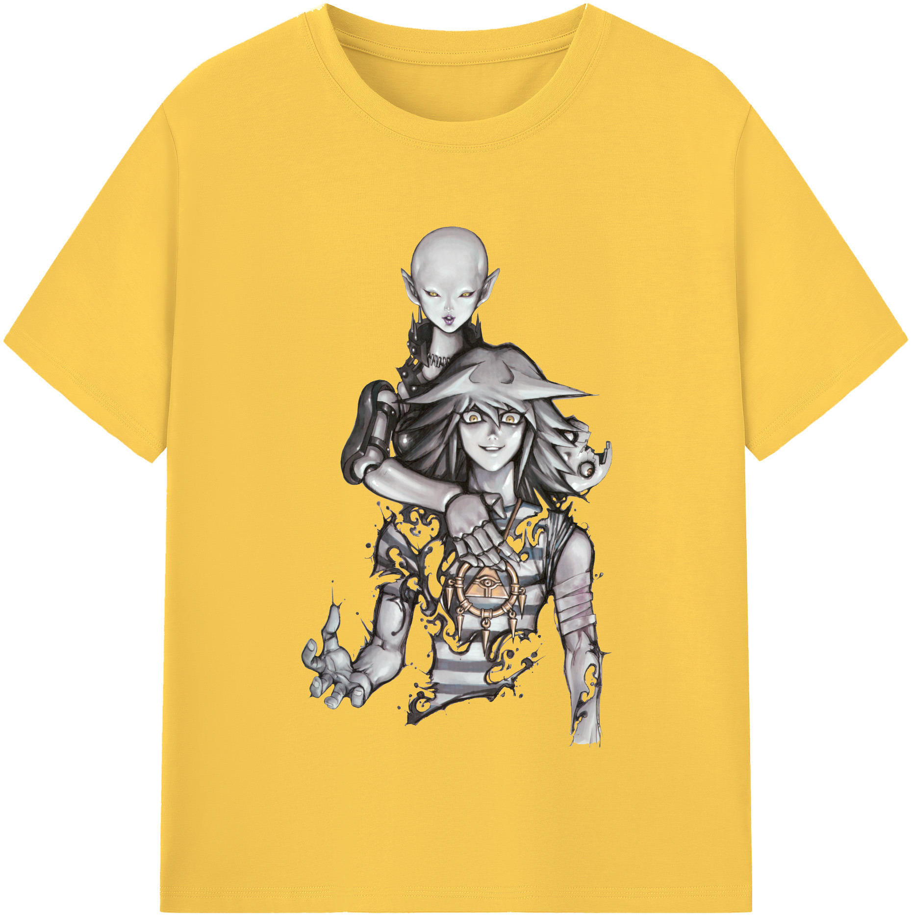 （画像用） 遊☆戯☆王 Yu-Gi-Oh! 綿100％半袖Tシャツ（フロントプリント）