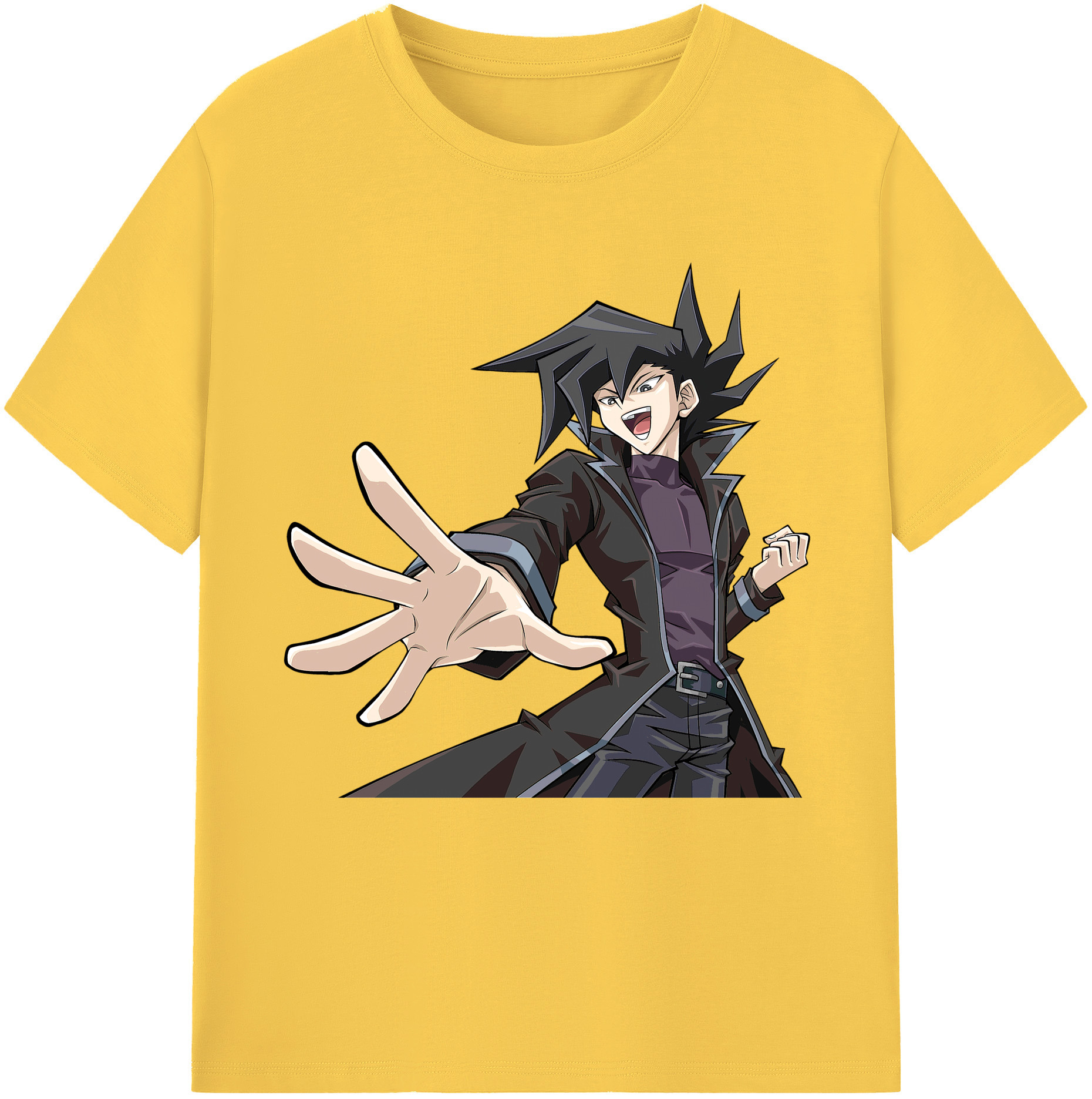 （画像用） 遊☆戯☆王 Yu-Gi-Oh! 綿100％半袖Tシャツ（フロントプリント）