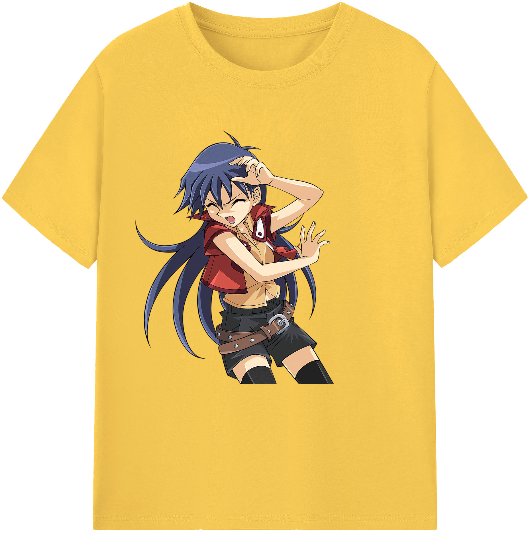 （画像用） 遊☆戯☆王 Yu-Gi-Oh! 綿100％半袖Tシャツ（フロントプリント）