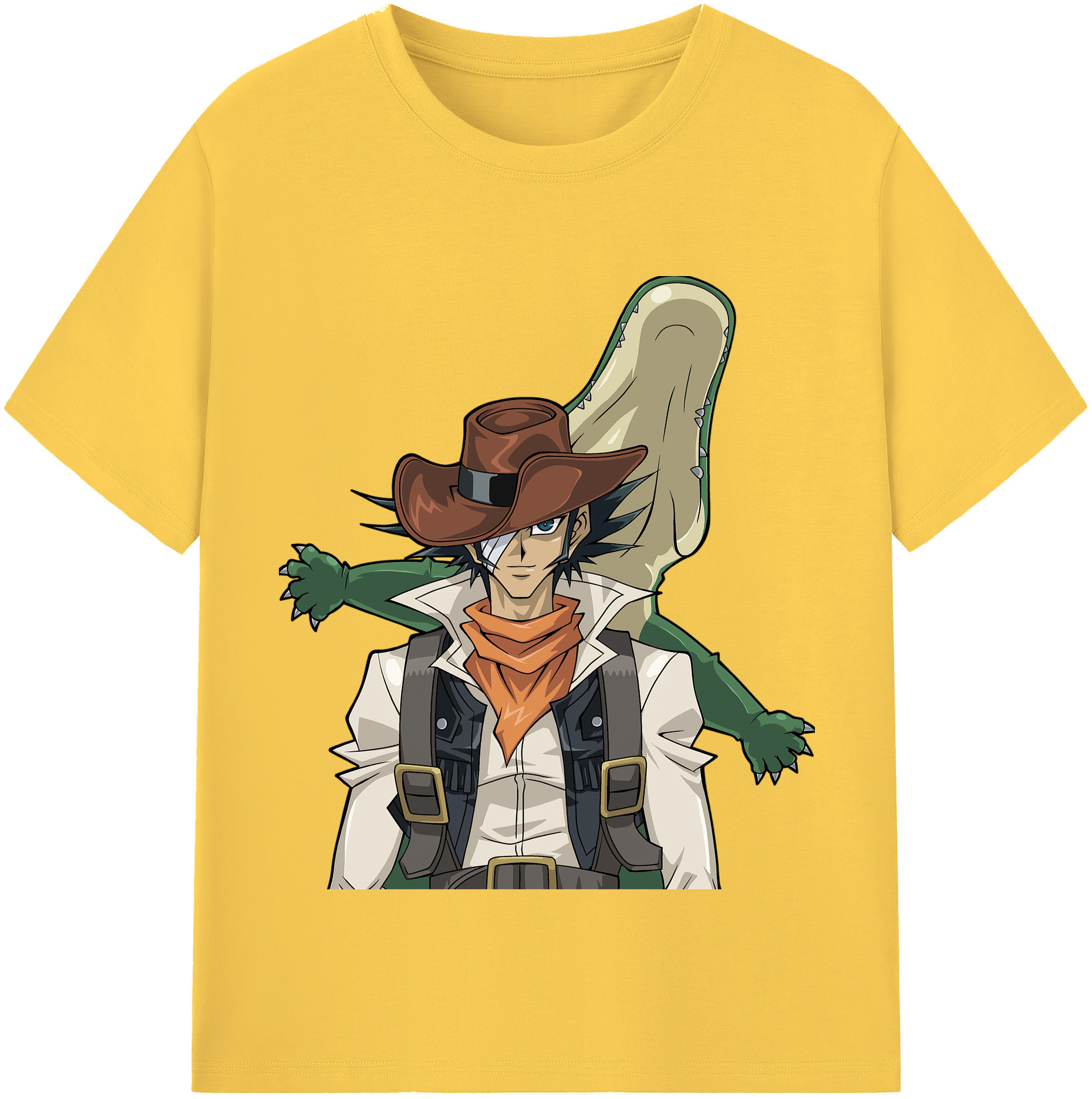 （画像用） 遊☆戯☆王 Yu-Gi-Oh! 綿100％半袖Tシャツ（フロントプリント）