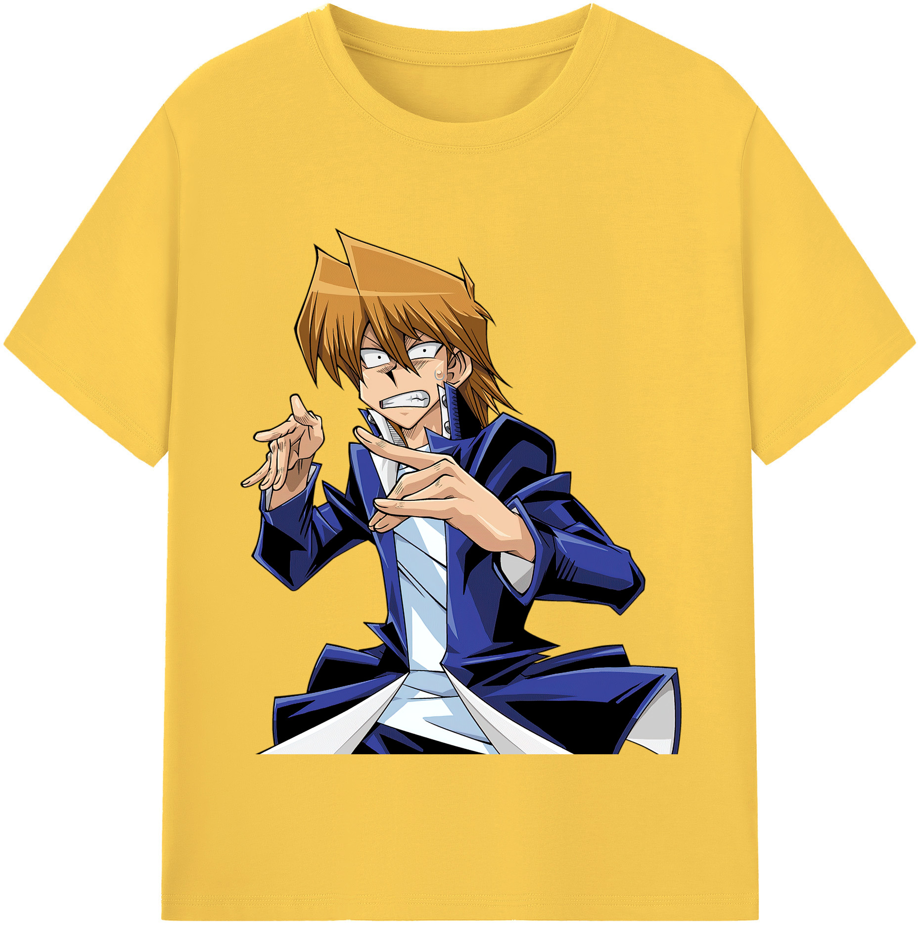 （画像用） 遊☆戯☆王 Yu-Gi-Oh! 綿100％半袖Tシャツ（フロントプリント）