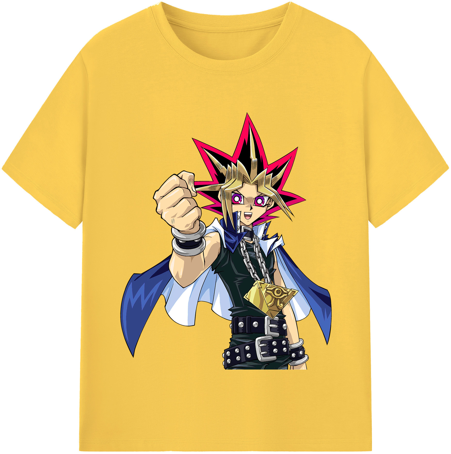 （画像用） 遊☆戯☆王 Yu-Gi-Oh! 綿100％半袖Tシャツ（フロントプリント）