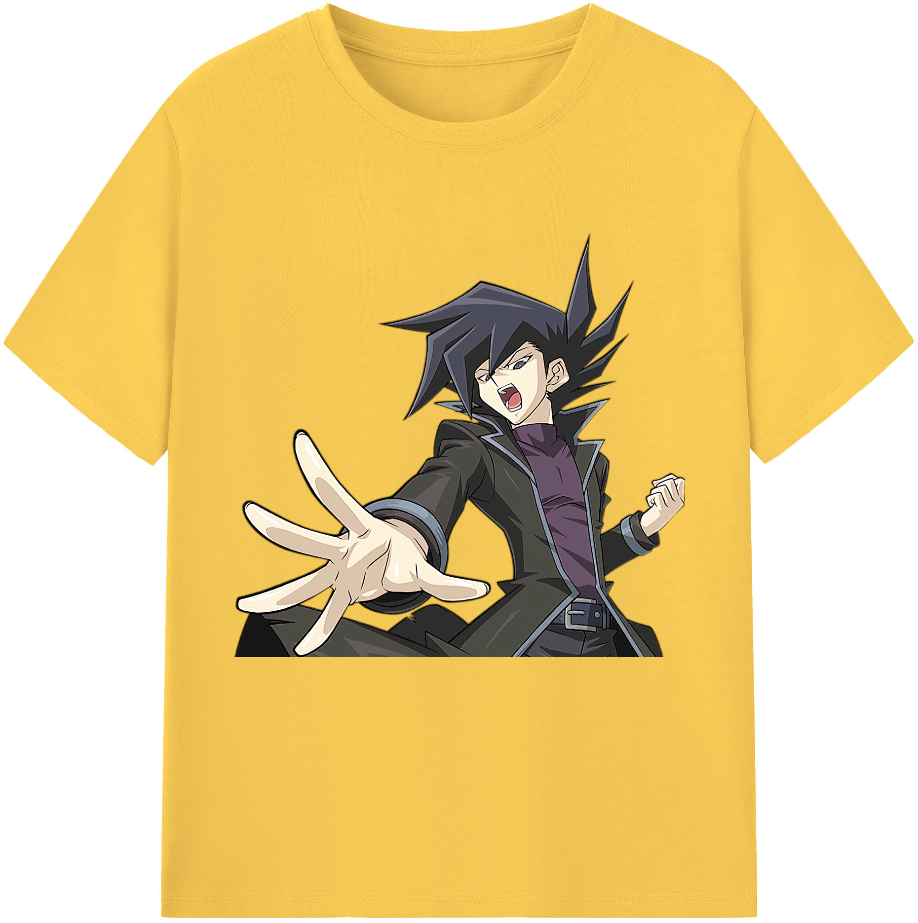 （画像用） 遊☆戯☆王 Yu-Gi-Oh! 綿100％半袖Tシャツ（フロントプリント）