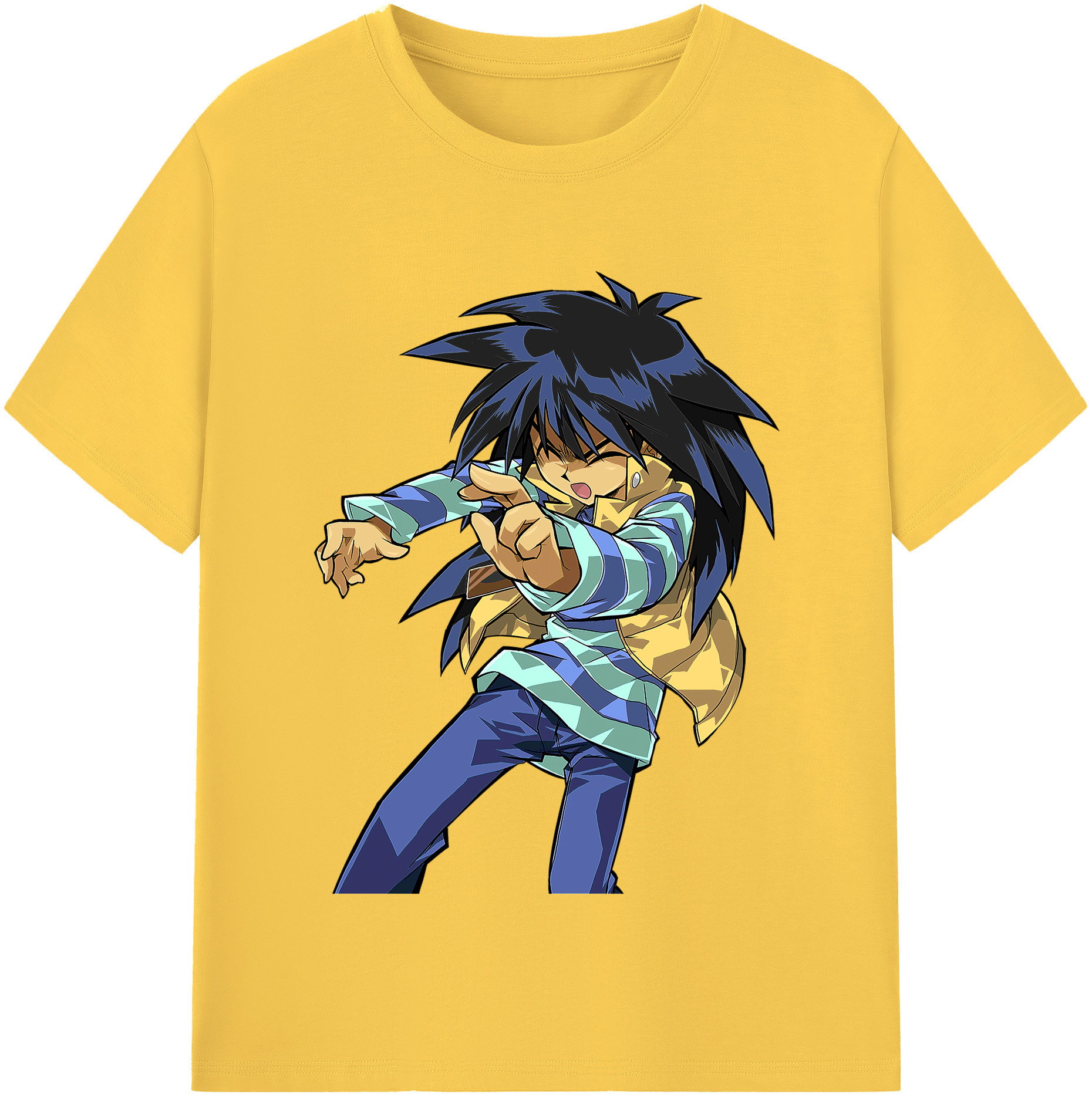 （画像用） 遊☆戯☆王 Yu-Gi-Oh! 綿100％半袖Tシャツ（フロントプリント）