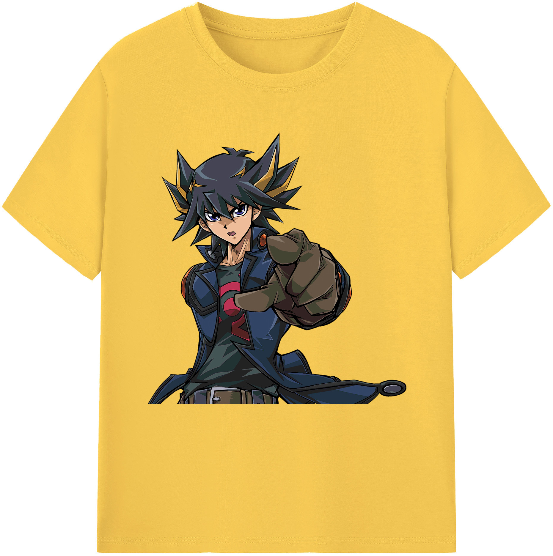 （画像用） 遊☆戯☆王 Yu-Gi-Oh! 綿100％半袖Tシャツ（フロントプリント）