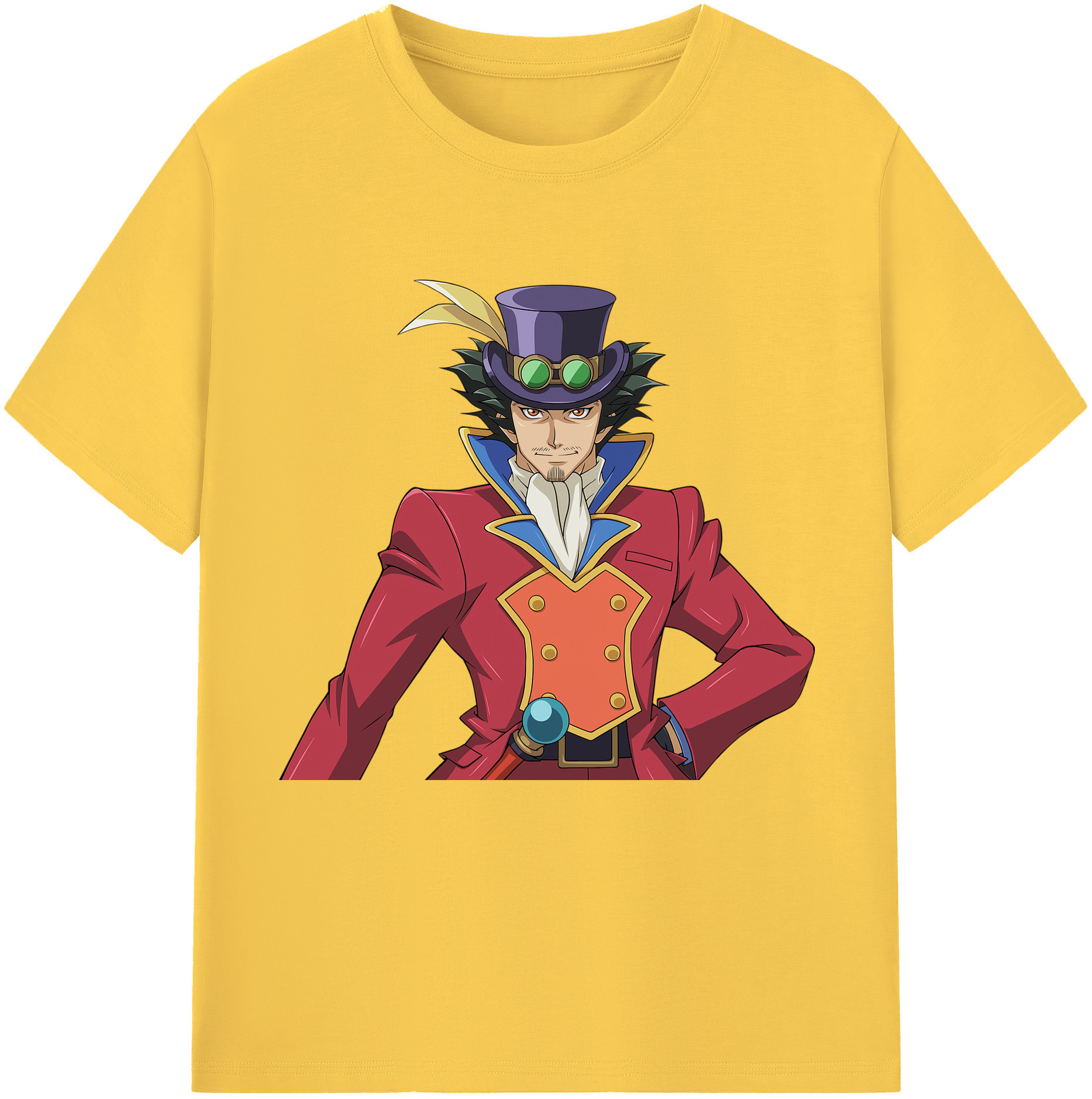 （画像用） 遊☆戯☆王 Yu-Gi-Oh! 綿100％半袖Tシャツ（フロントプリント）