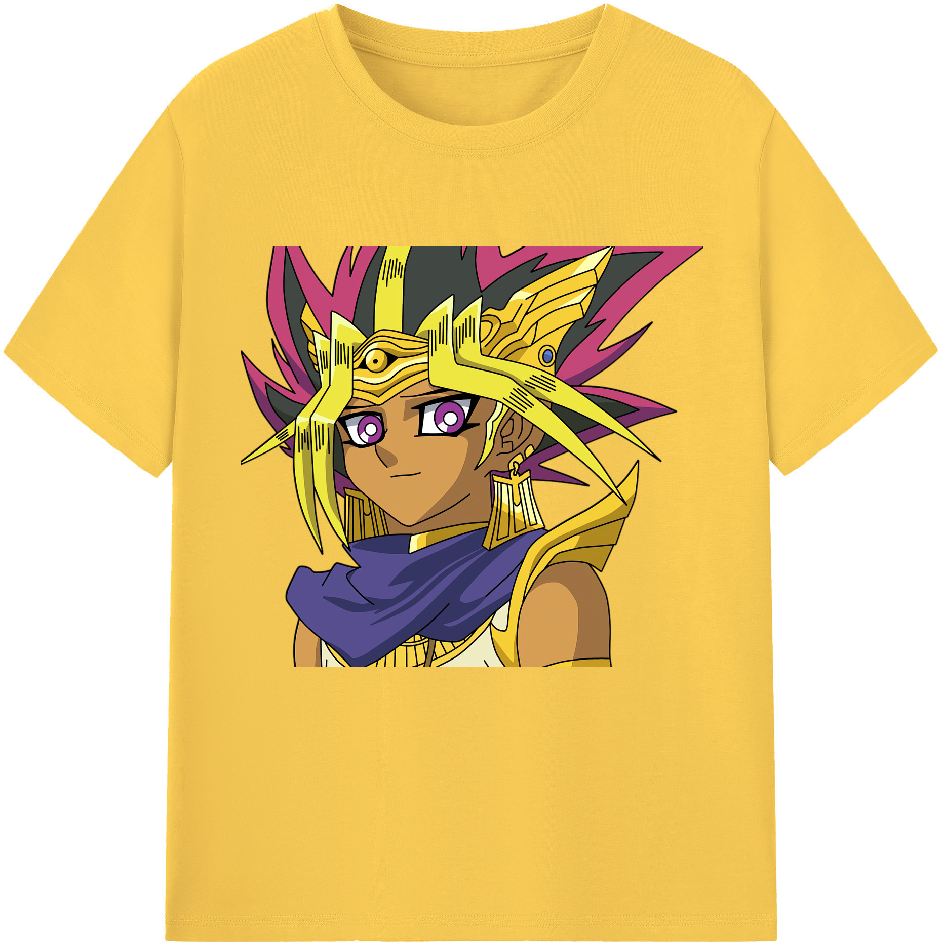 （画像用） 遊☆戯☆王 Yu-Gi-Oh! 綿100％半袖Tシャツ（フロントプリント）