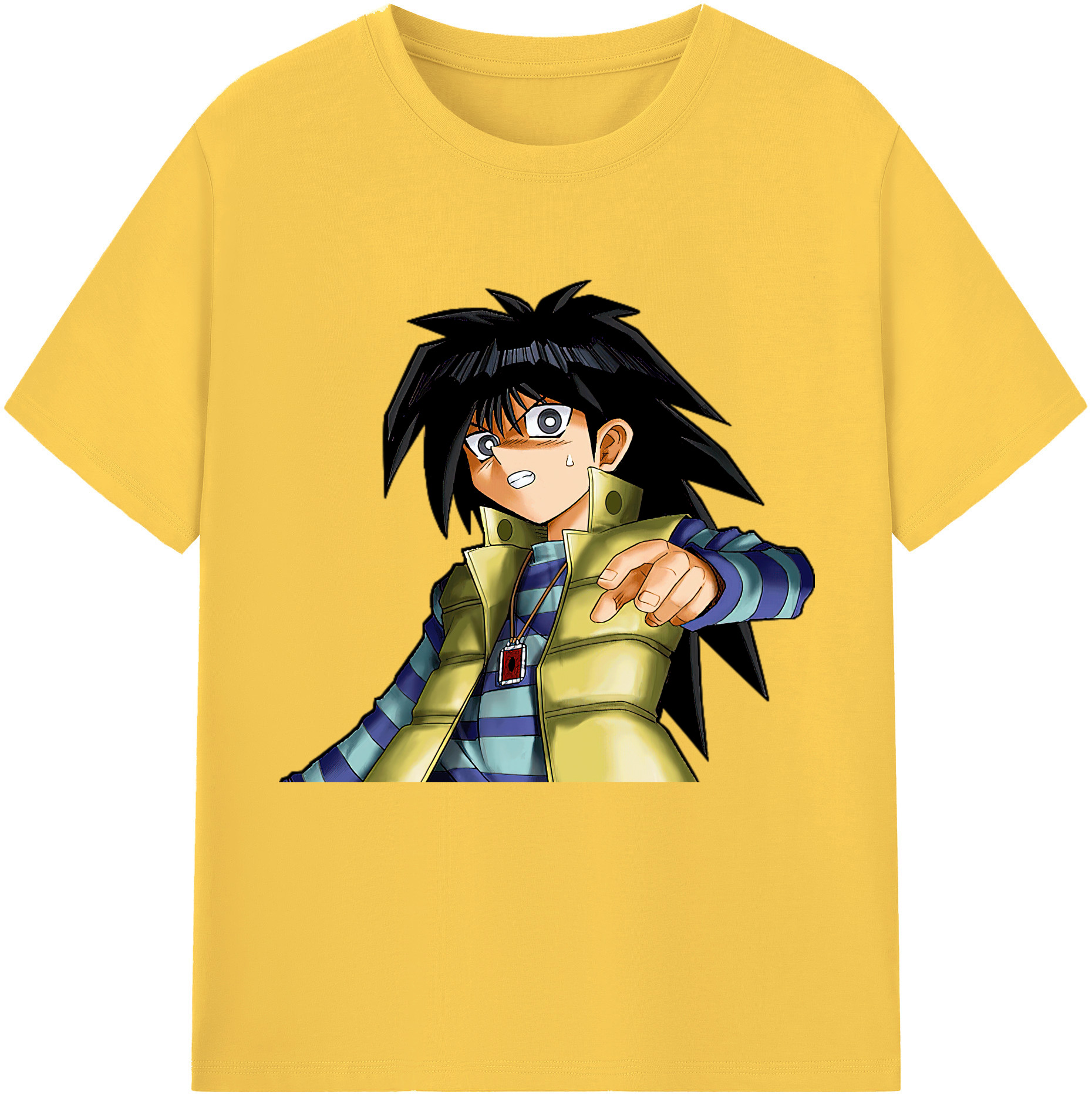 （画像用） 遊☆戯☆王 Yu-Gi-Oh! 綿100％半袖Tシャツ（フロントプリント）