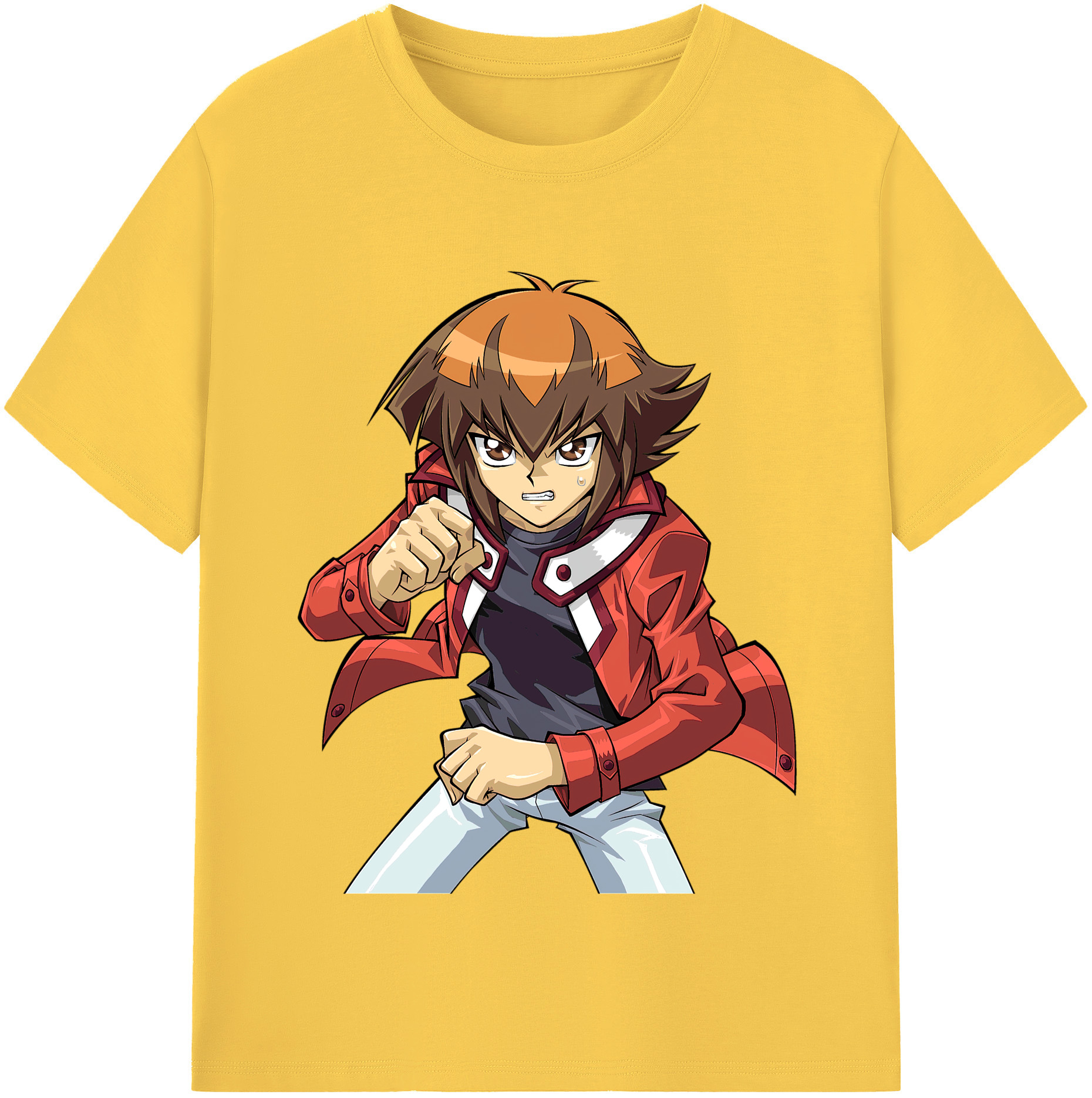 （画像用） 遊☆戯☆王 Yu-Gi-Oh! 綿100％半袖Tシャツ（フロントプリント）