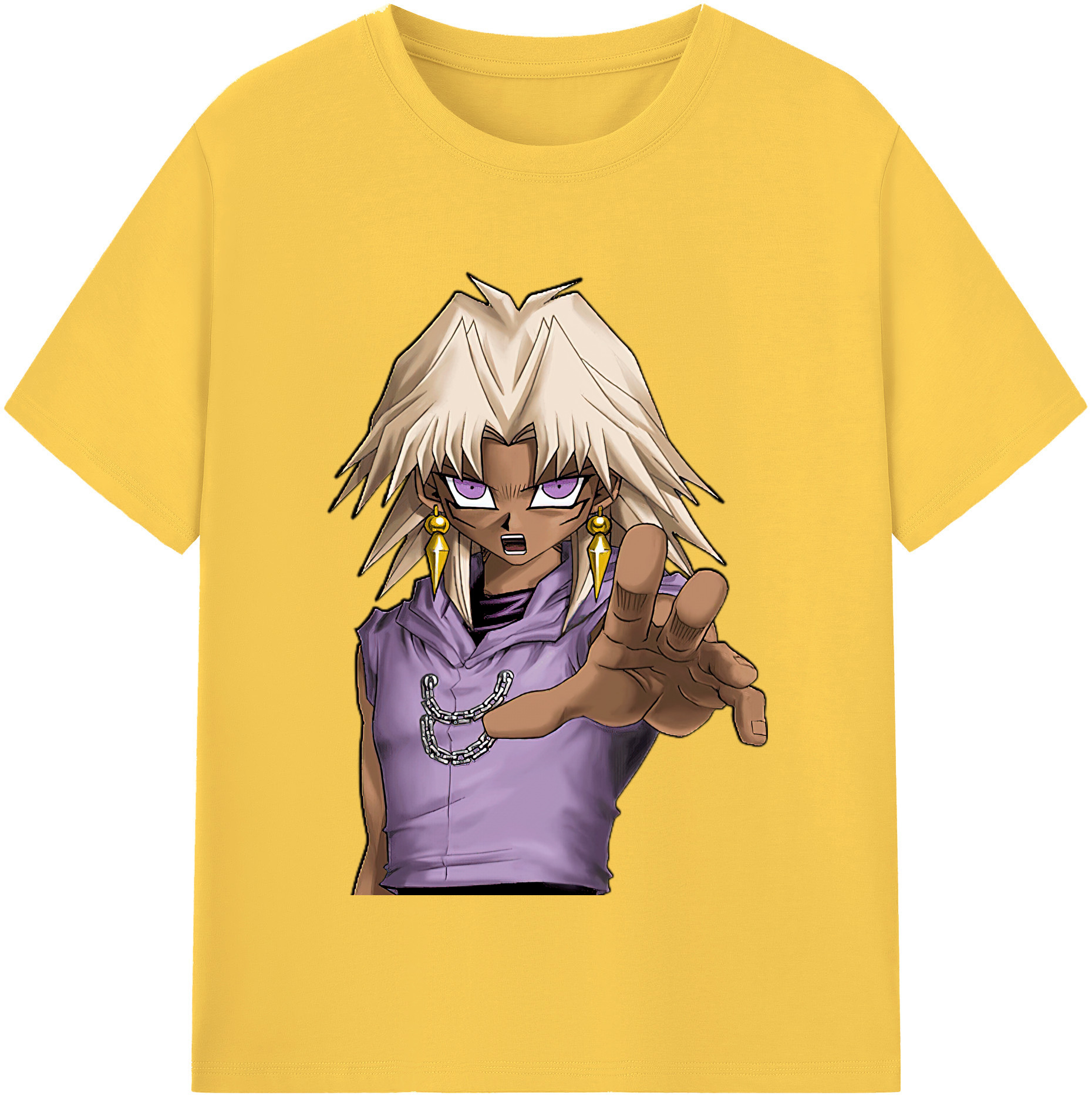 （画像用） 遊☆戯☆王 Yu-Gi-Oh! 綿100％半袖Tシャツ（フロントプリント）
