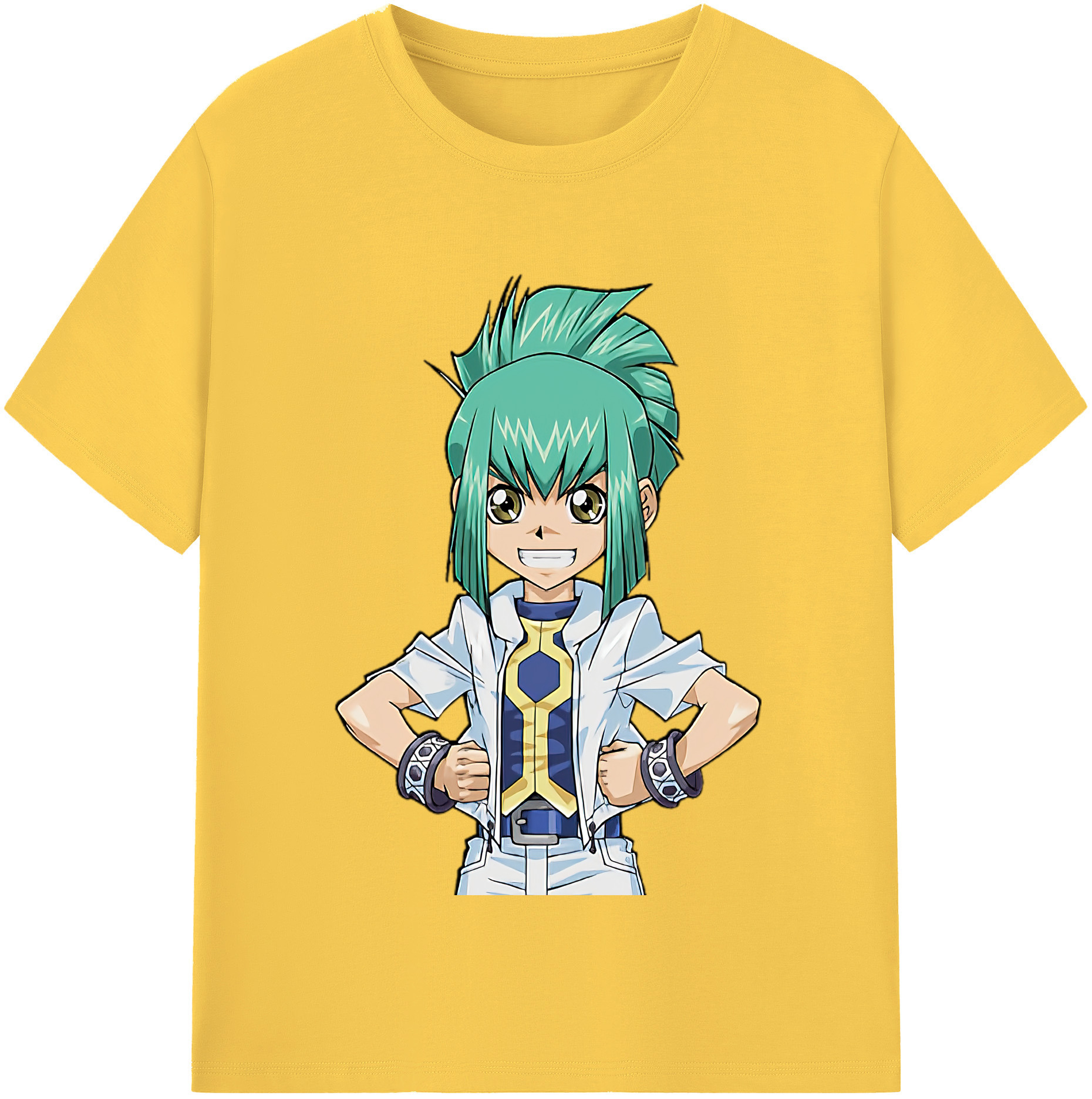 （画像用） 遊☆戯☆王 Yu-Gi-Oh! 綿100％半袖Tシャツ（フロントプリント）