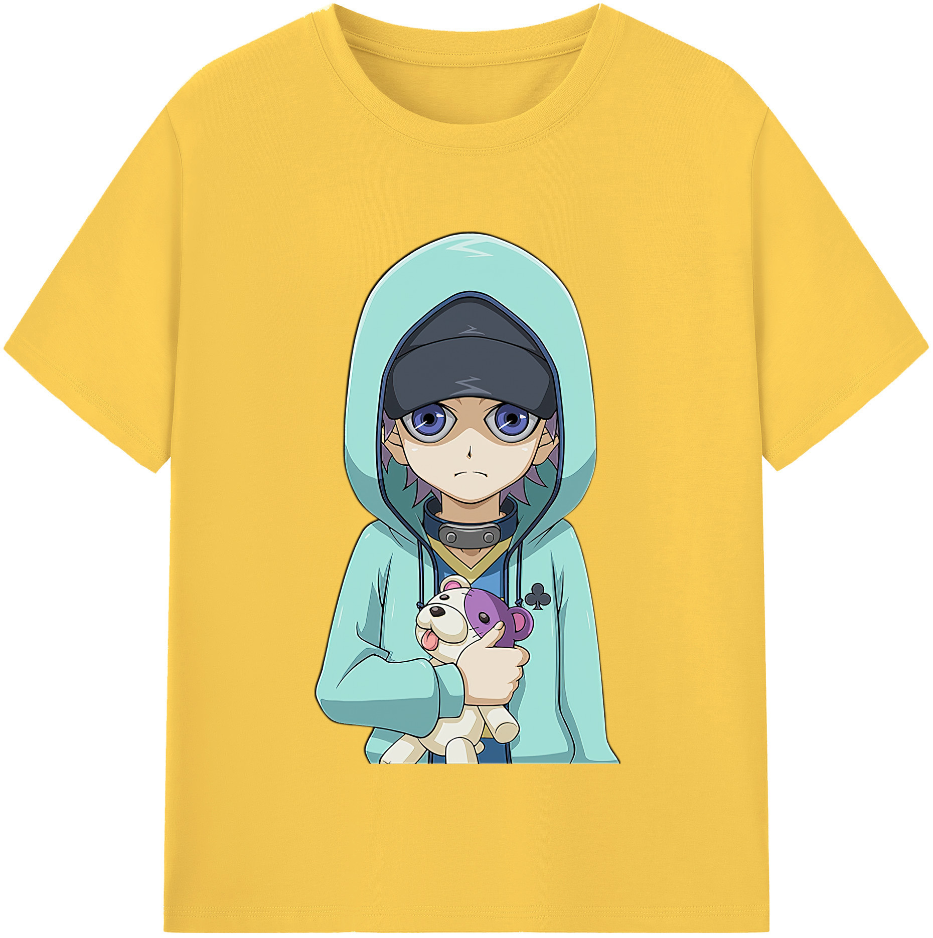 （画像用） 遊☆戯☆王 Yu-Gi-Oh! 綿100％半袖Tシャツ（フロントプリント）