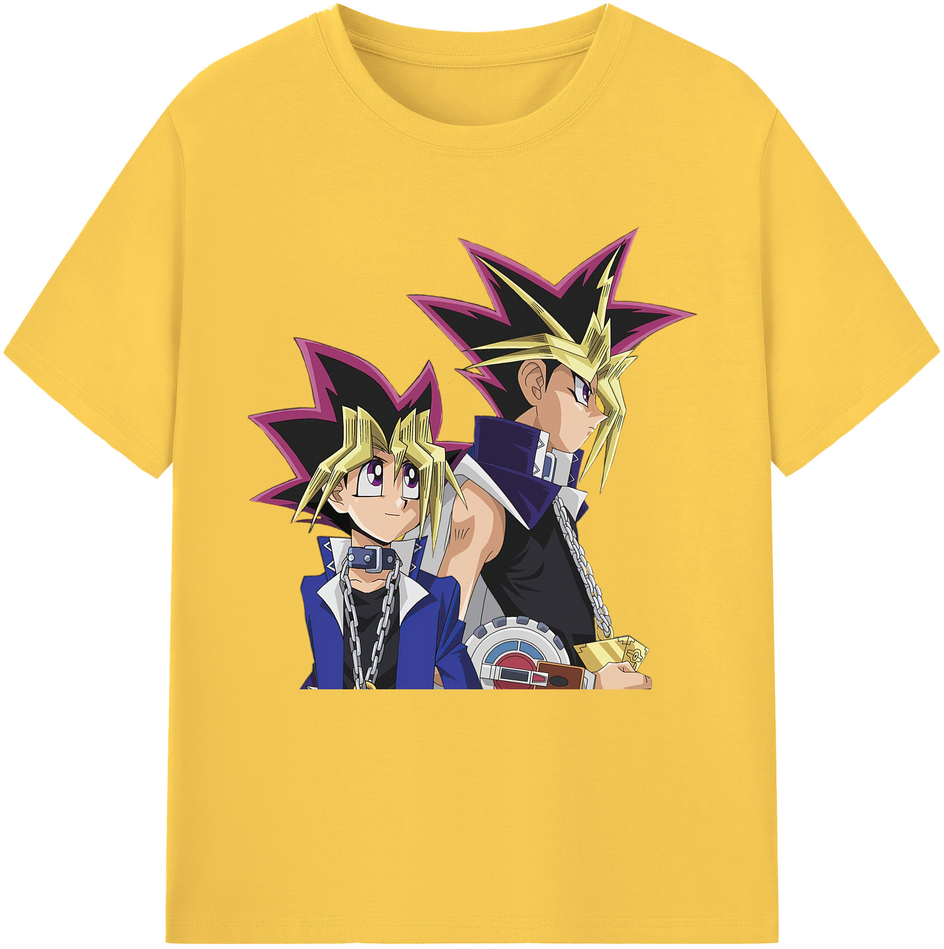 （画像用） 遊☆戯☆王 Yu-Gi-Oh! 綿100％半袖Tシャツ（フロントプリント）