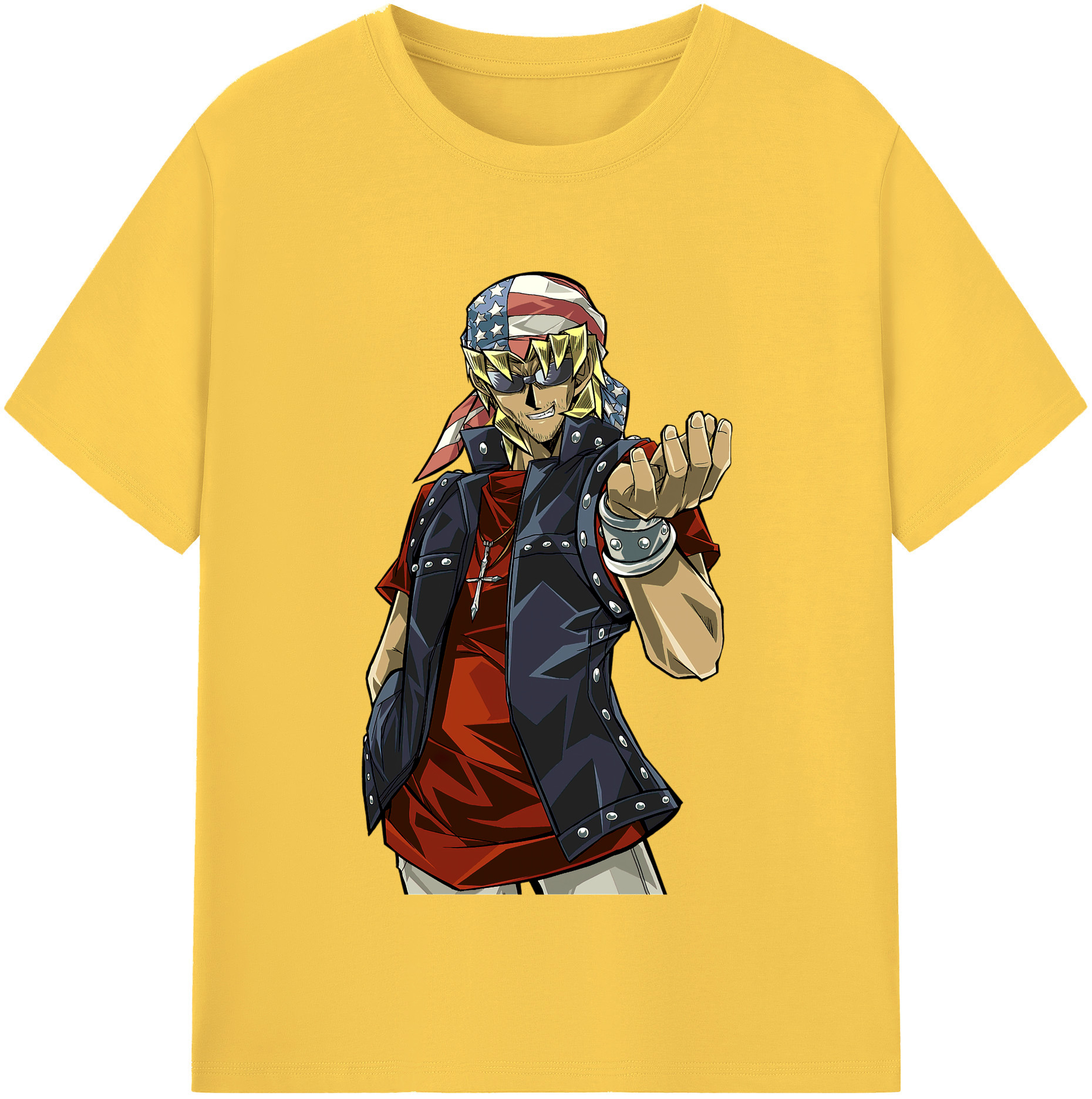 （画像用） 遊☆戯☆王 Yu-Gi-Oh! 綿100％半袖Tシャツ（フロントプリント）