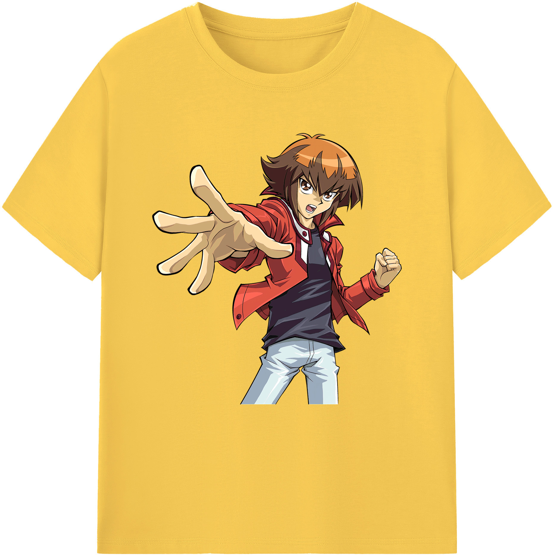 （画像用） 遊☆戯☆王 Yu-Gi-Oh! 綿100％半袖Tシャツ（フロントプリント）