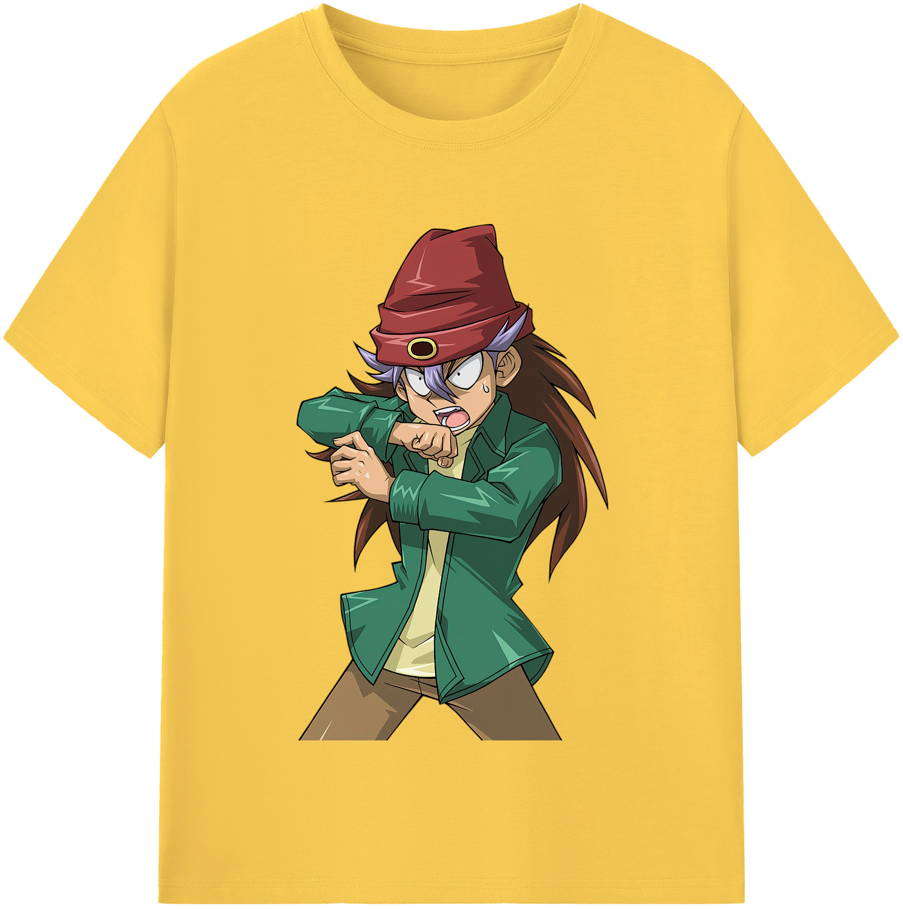 （画像用） 遊☆戯☆王 Yu-Gi-Oh! 綿100％半袖Tシャツ（フロントプリント）