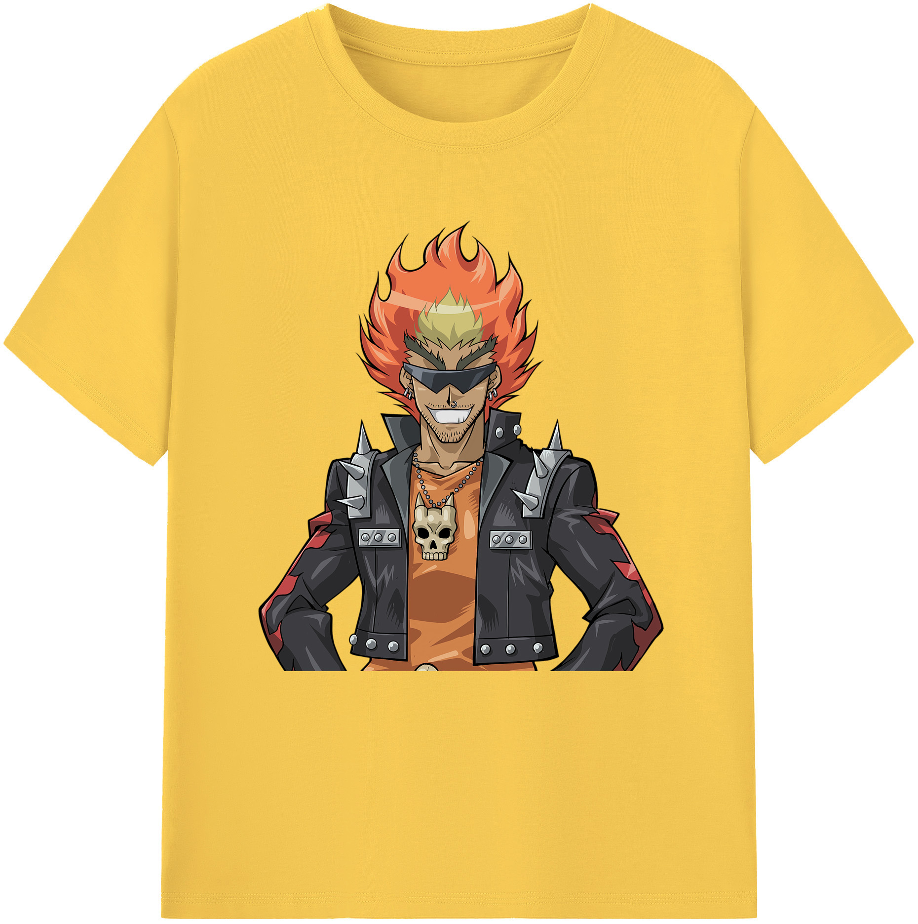 （画像用） 遊☆戯☆王 Yu-Gi-Oh! 綿100％半袖Tシャツ（フロントプリント）