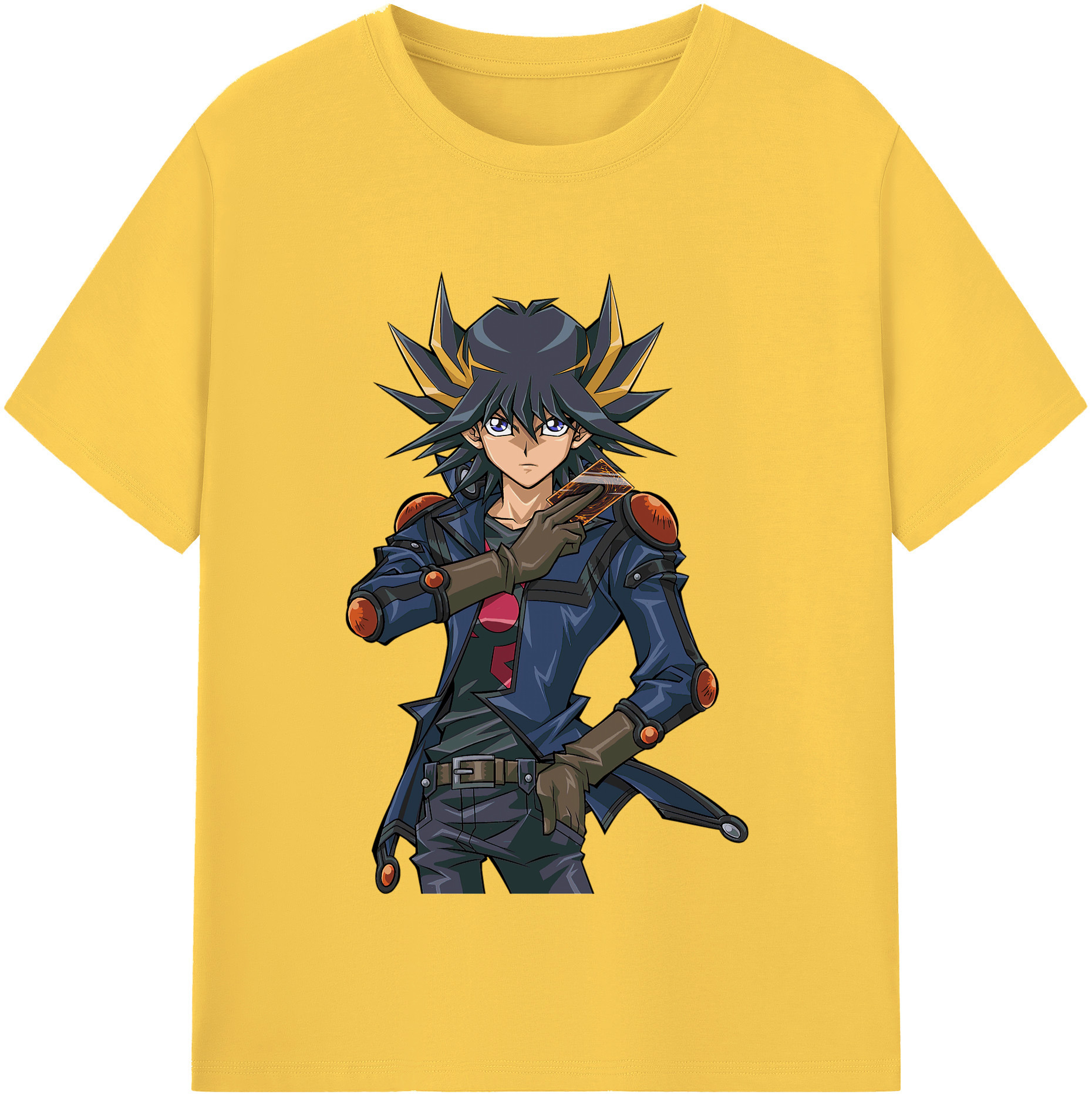 （画像用） 遊☆戯☆王 Yu-Gi-Oh! 綿100％半袖Tシャツ（フロントプリント）