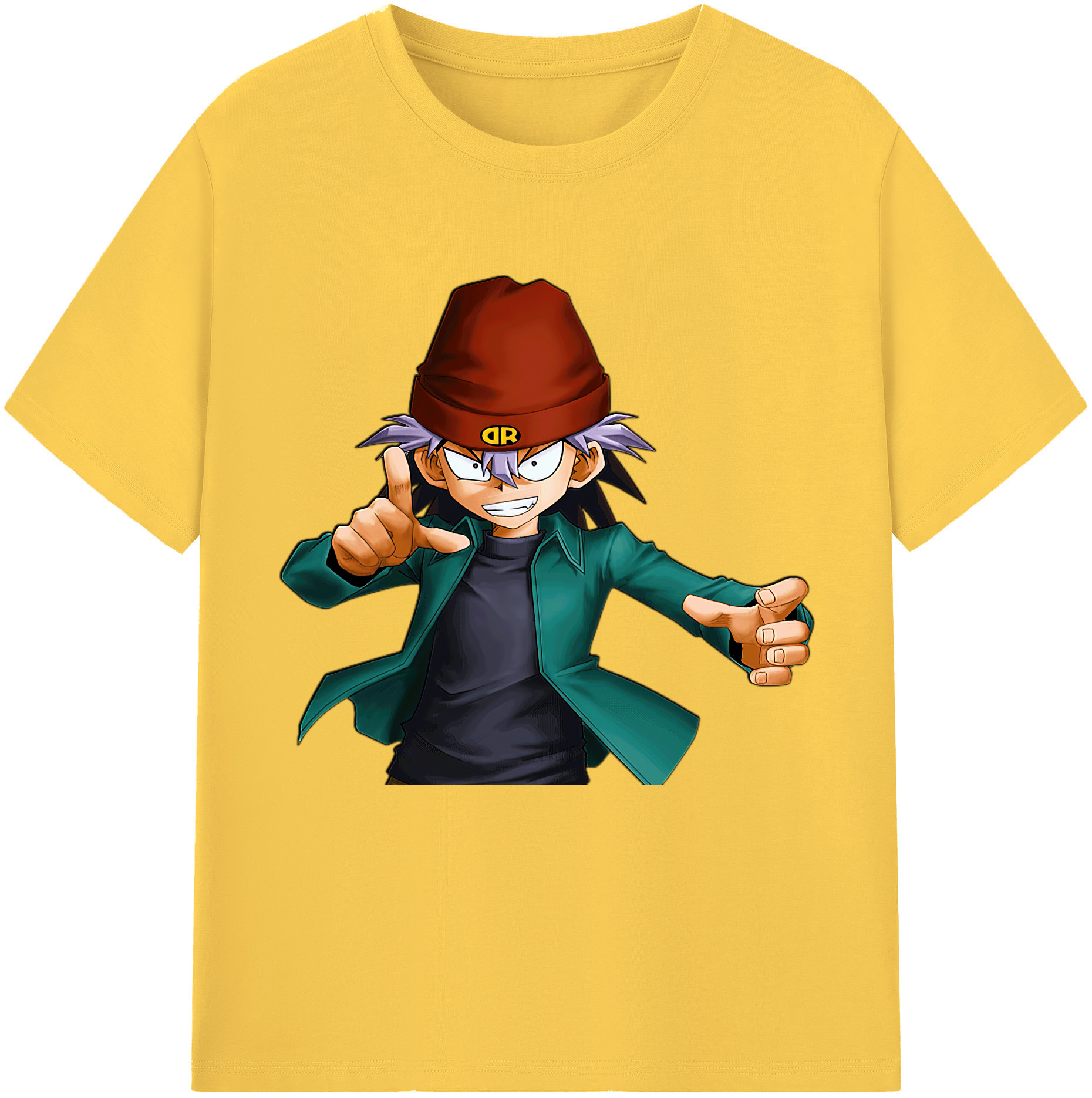 （画像用） 遊☆戯☆王 Yu-Gi-Oh! 綿100％半袖Tシャツ（フロントプリント）