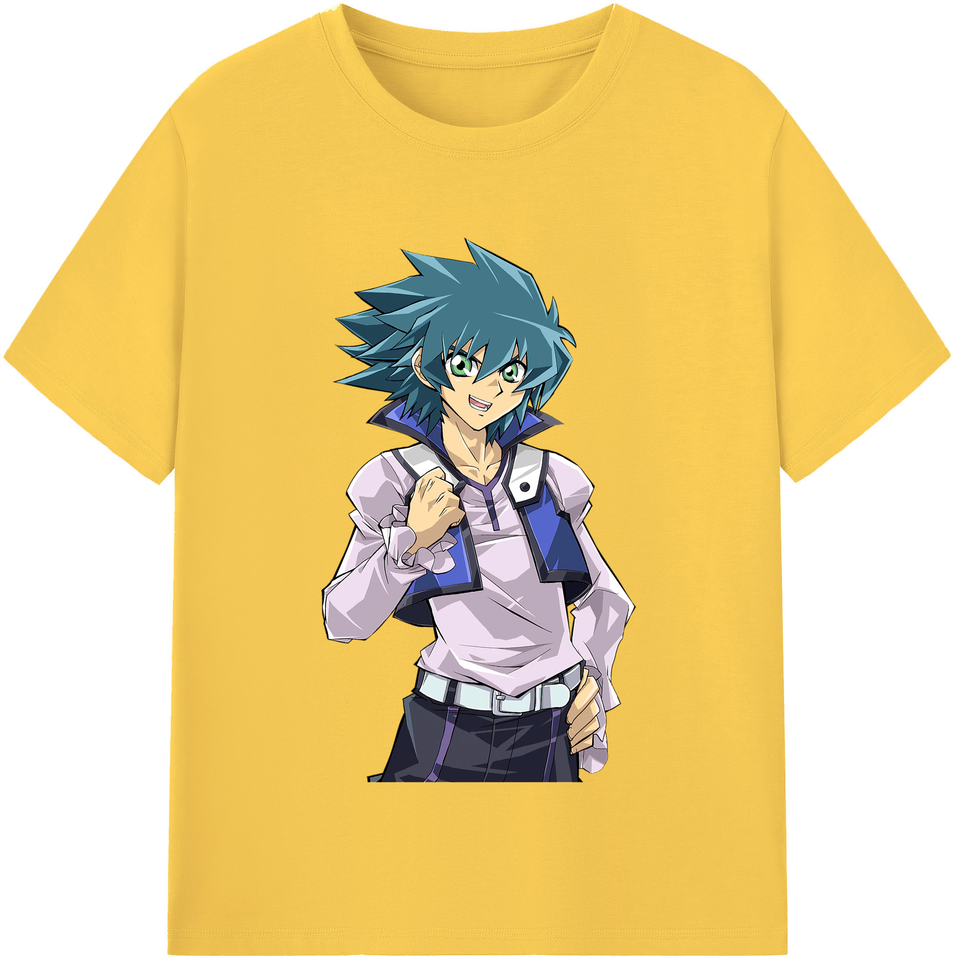 （画像用） 遊☆戯☆王 Yu-Gi-Oh! 綿100％半袖Tシャツ（フロントプリント）