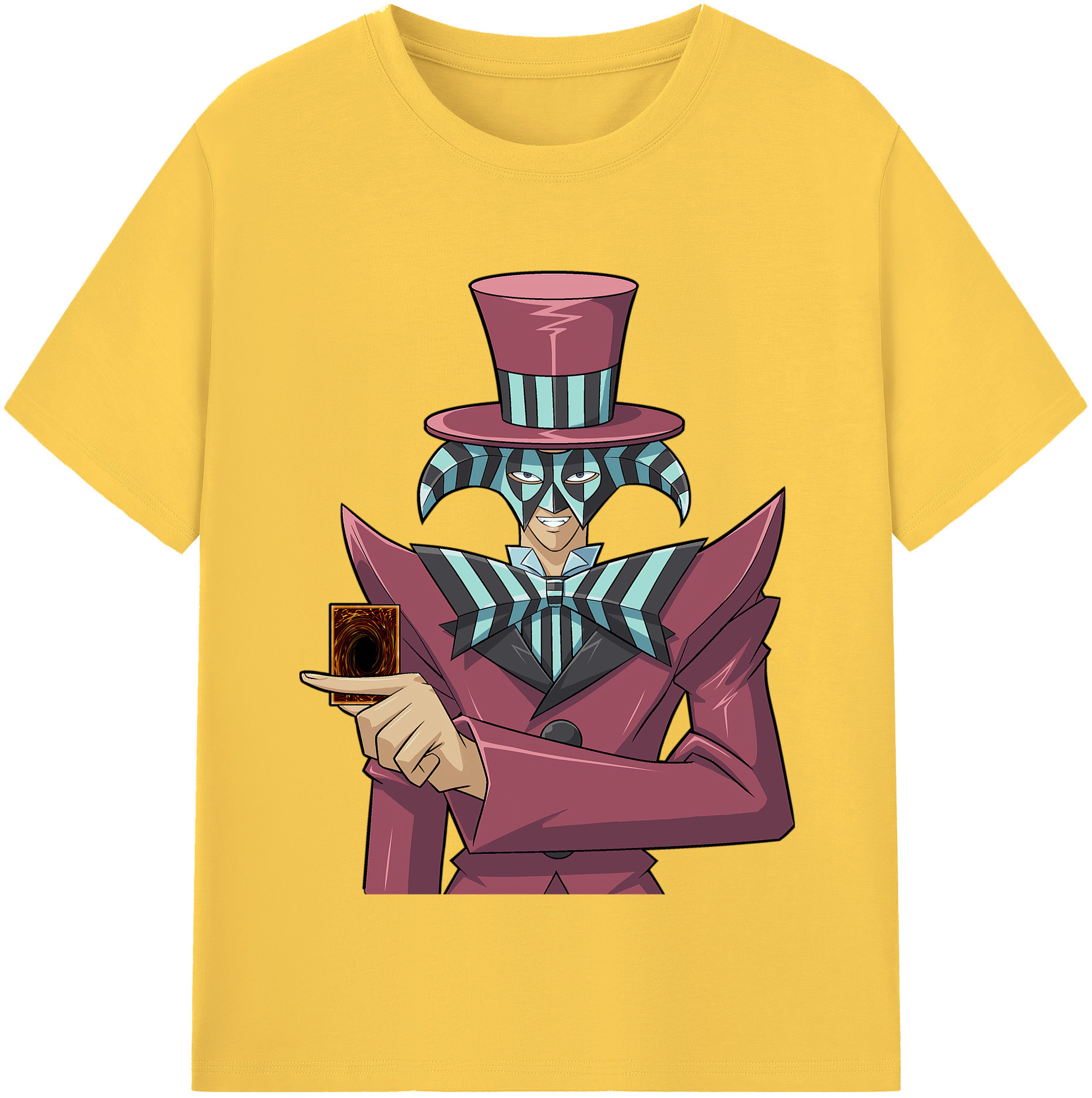 （画像用） 遊☆戯☆王 Yu-Gi-Oh! 綿100％半袖Tシャツ（フロントプリント）