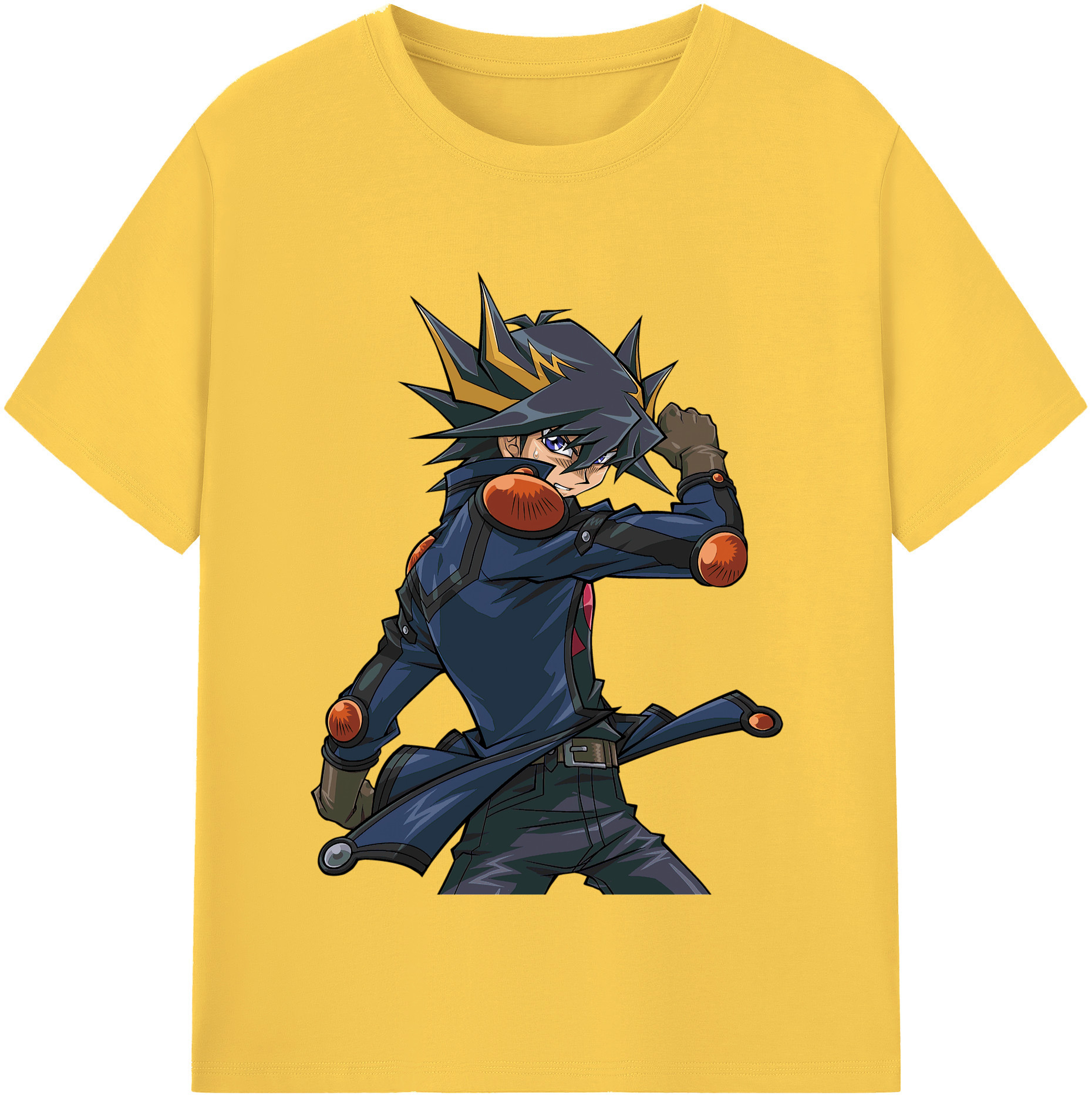 （画像用） 遊☆戯☆王 Yu-Gi-Oh! 綿100％半袖Tシャツ（フロントプリント）